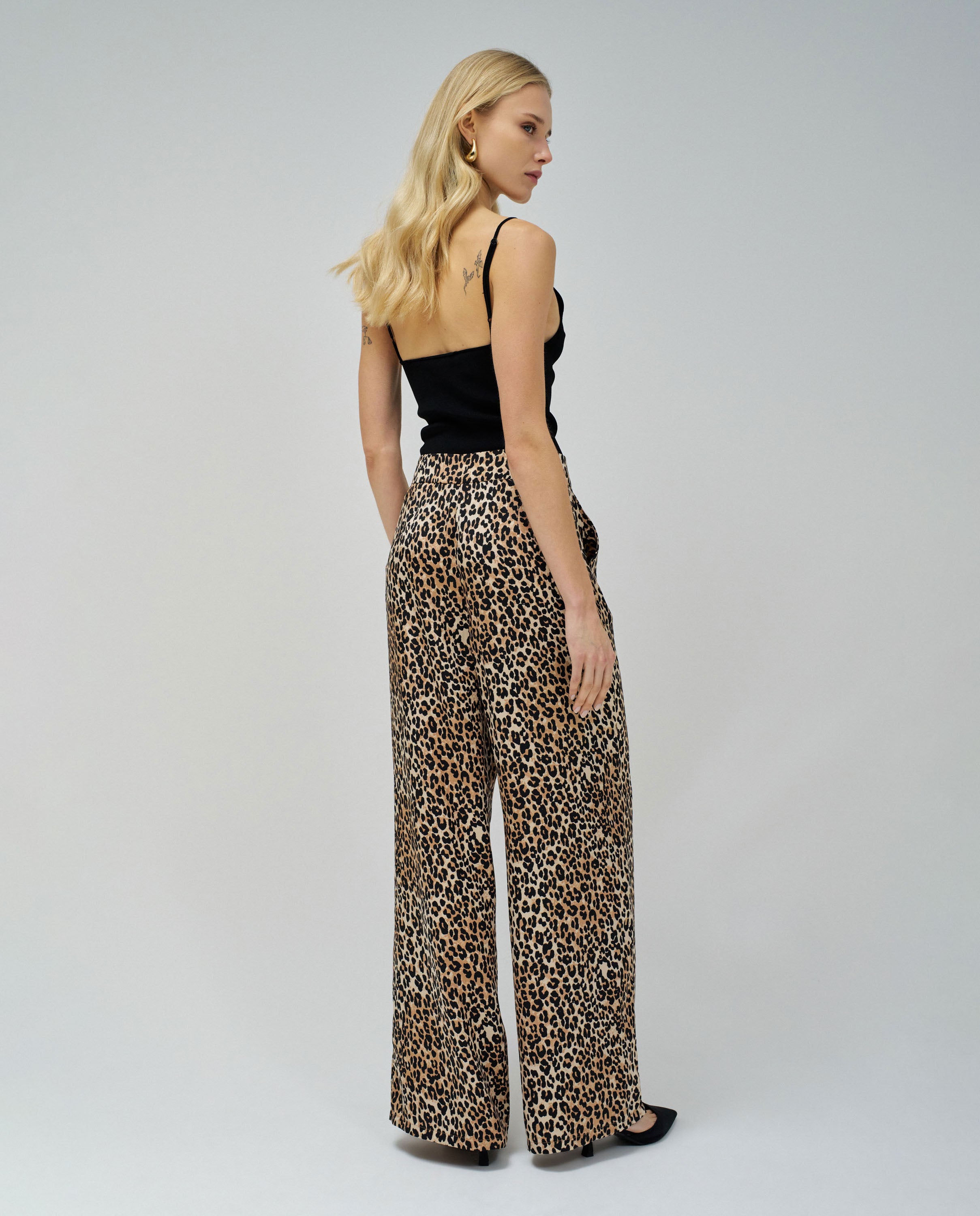 Printed Trousers in Dark Pearl Pants Salsa Jeans