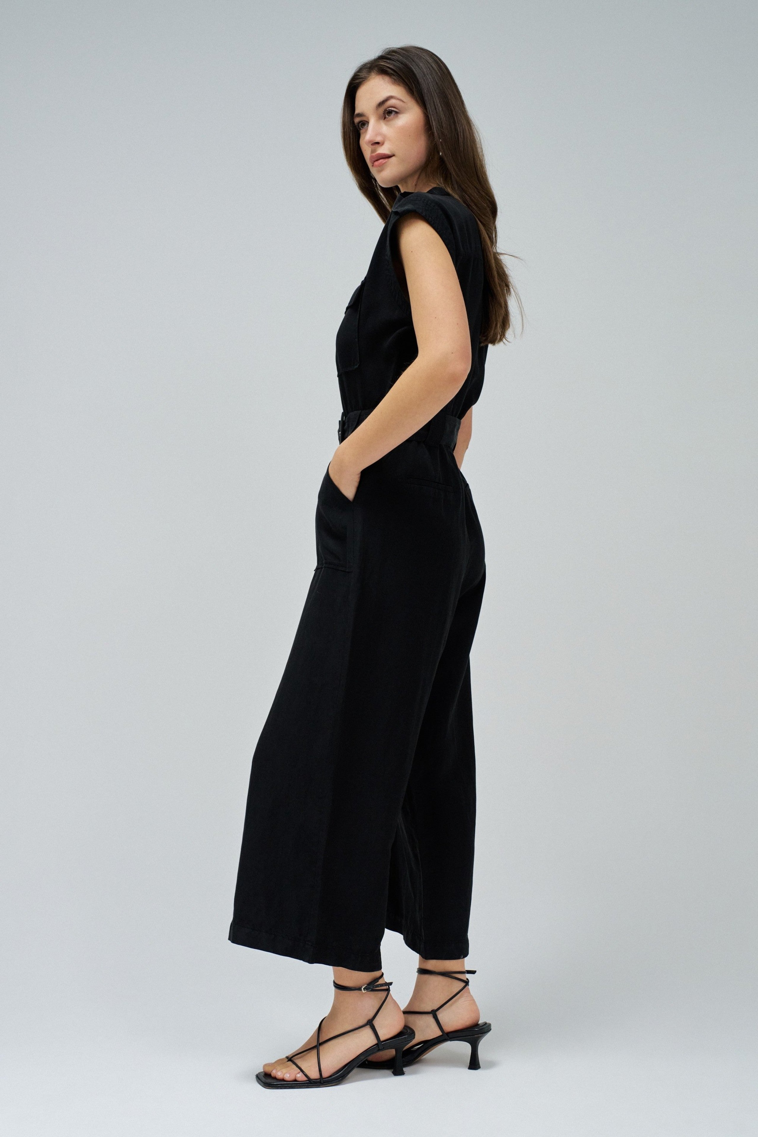 Overall Lightdenim in Black Overall Salsa Jeans
