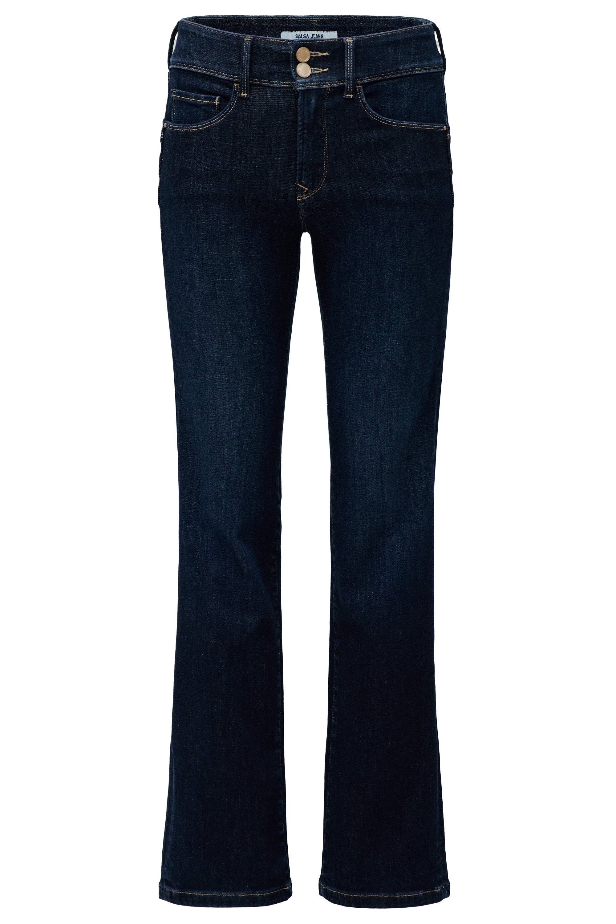 Secret Straight Denim in Medium Wash