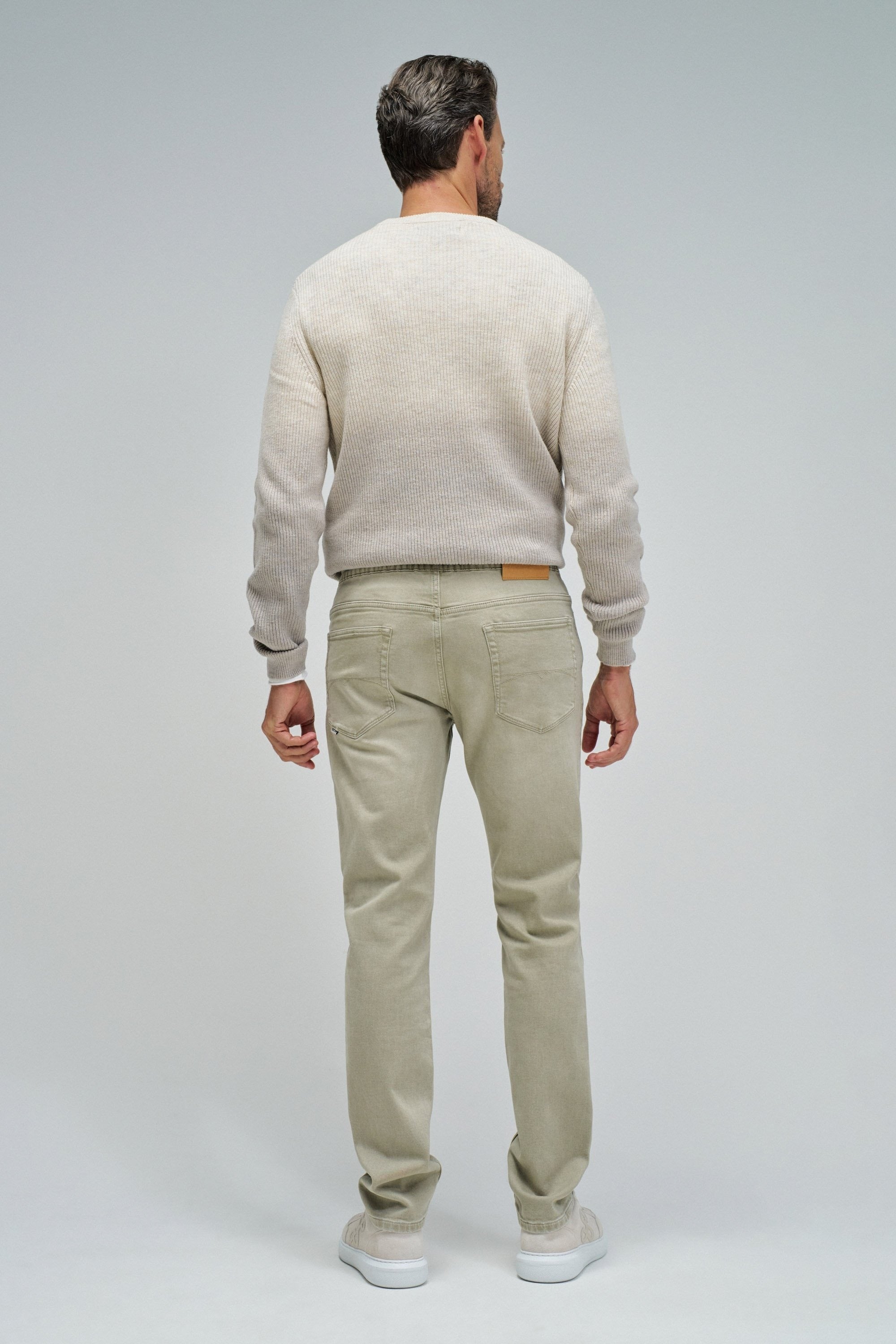 Jogger Pants S-Activ Washed in Light Green