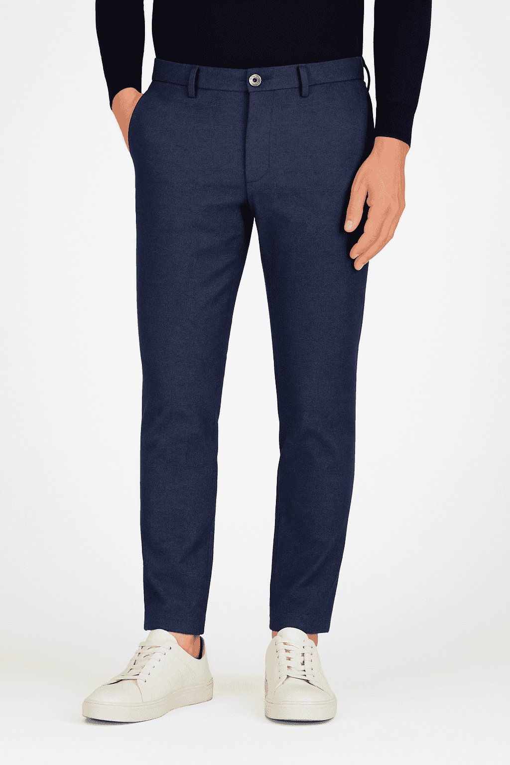 TONIC chinos in navy Trousers Gardeur