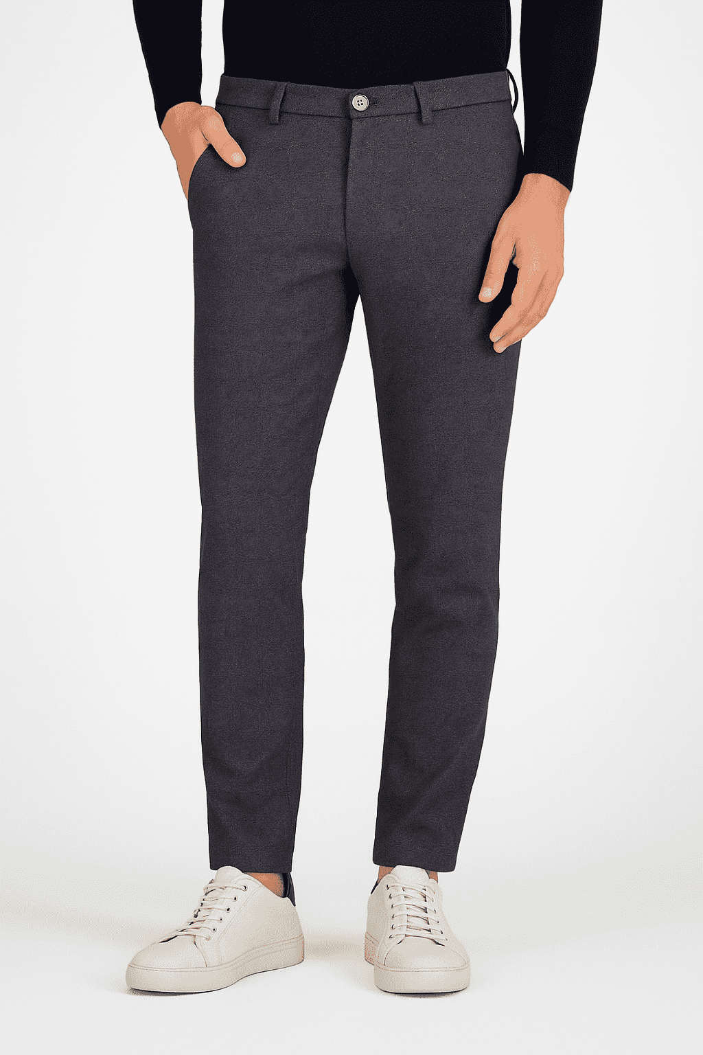 TONIC chinos in gray Trousers Gardeur