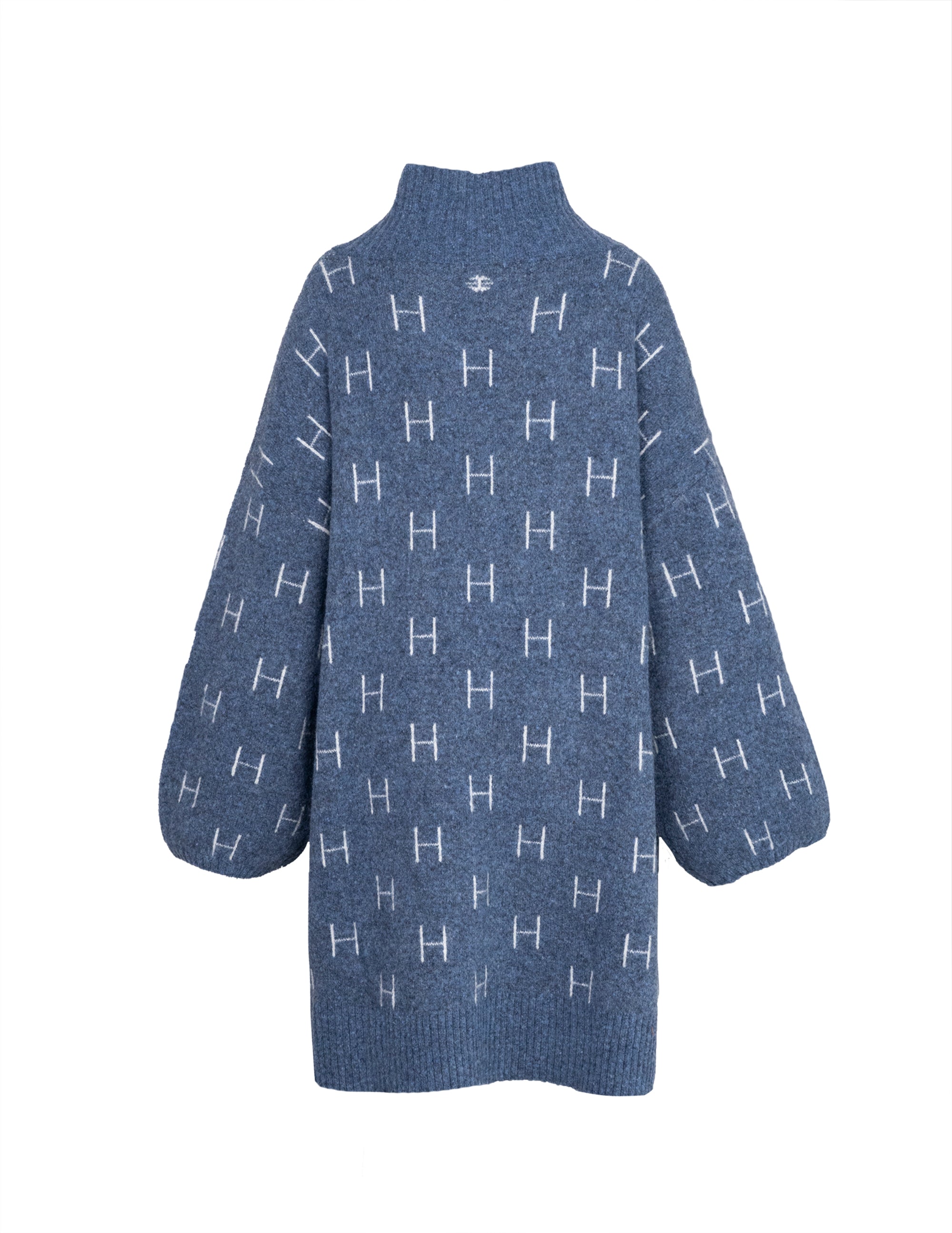 FAM Sweater Long in Blue Sweater Hést