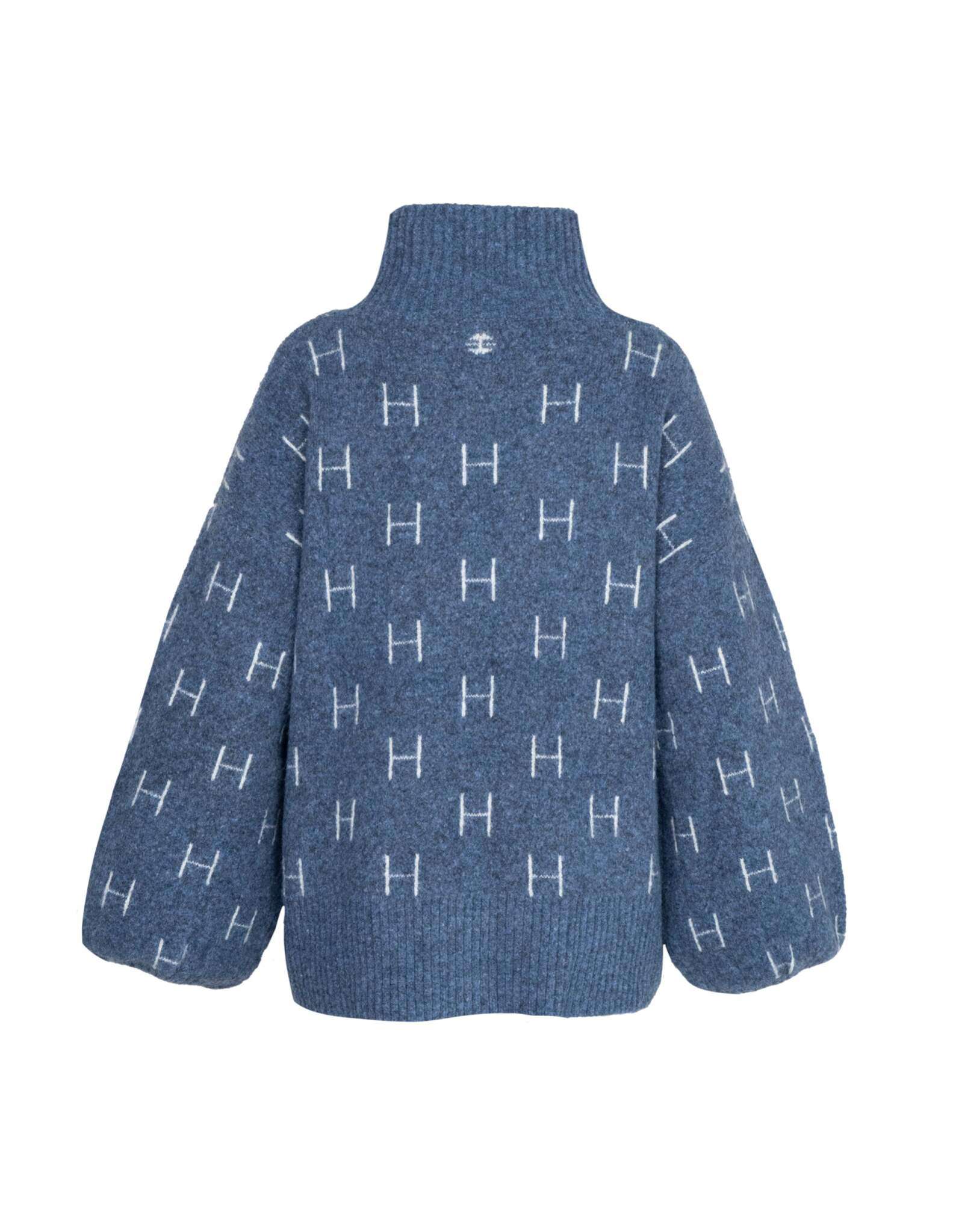 FAM Sweater Short in Blue Sweater Hést