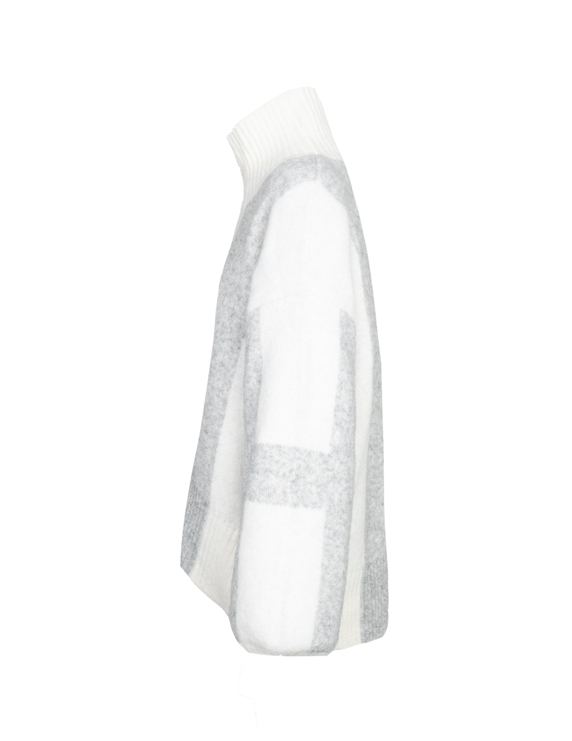 ISA Sweater in Offwhite/grey Sweater Hést