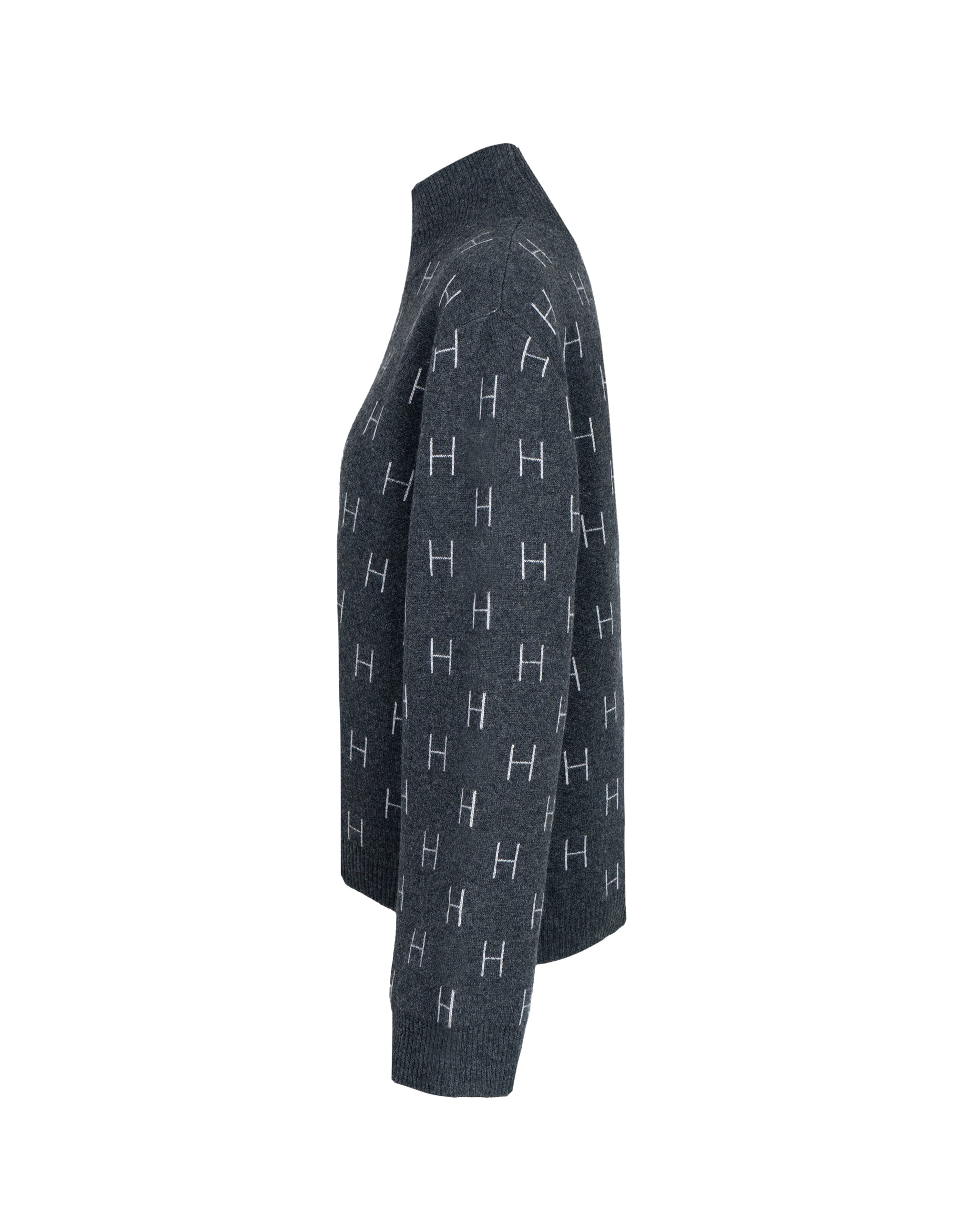 LINDA Sweater in Charcoal Sweater Hést