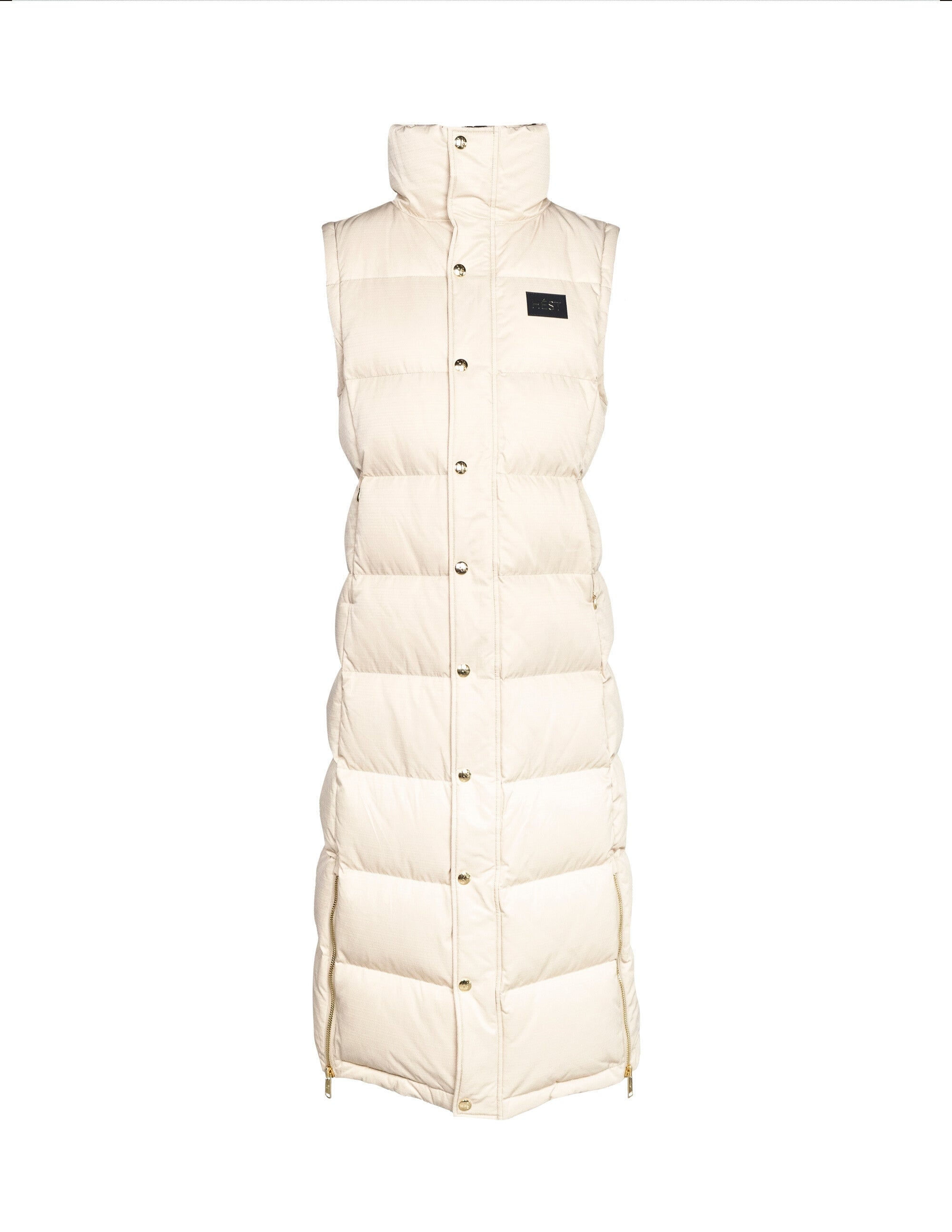 EDDA 2in1 Down Coat/ Vest in Beige Jackets Hést