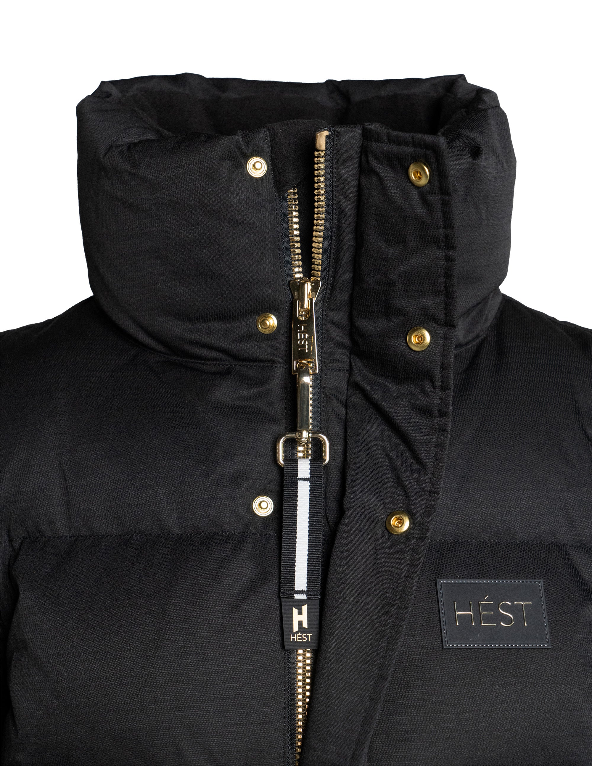 EDDA 2in1 Down Coat/ Vest in Black Jackets Hést