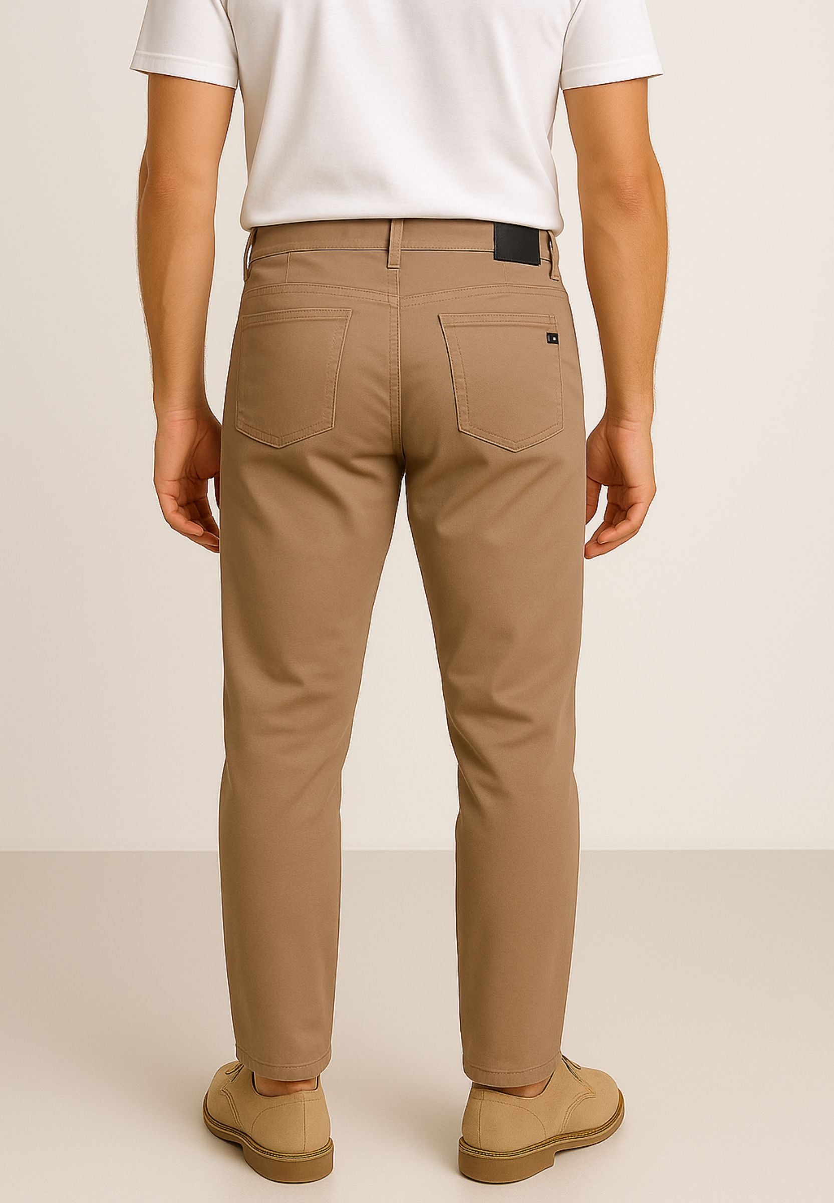 Albert S.Chino in coriander pants GAS