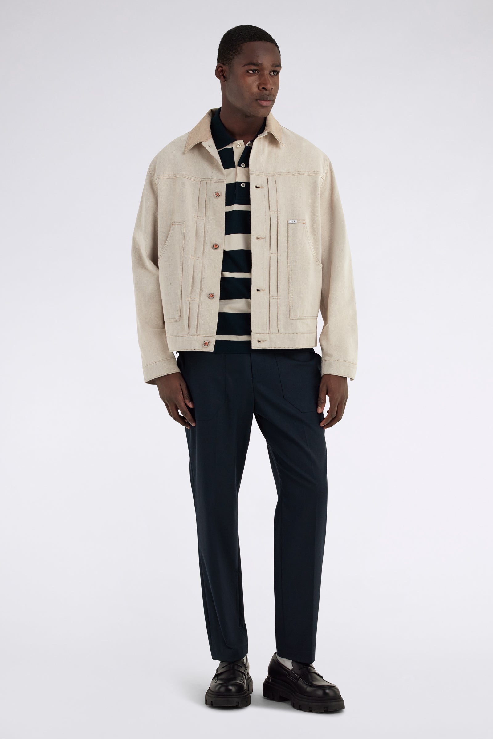 Berard Fatigue in Navy Blue Pants GAS