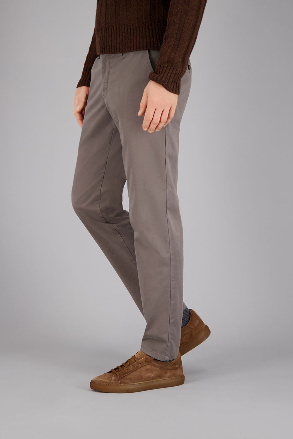 BENITO Chino in dark beige Pants Gardeur
