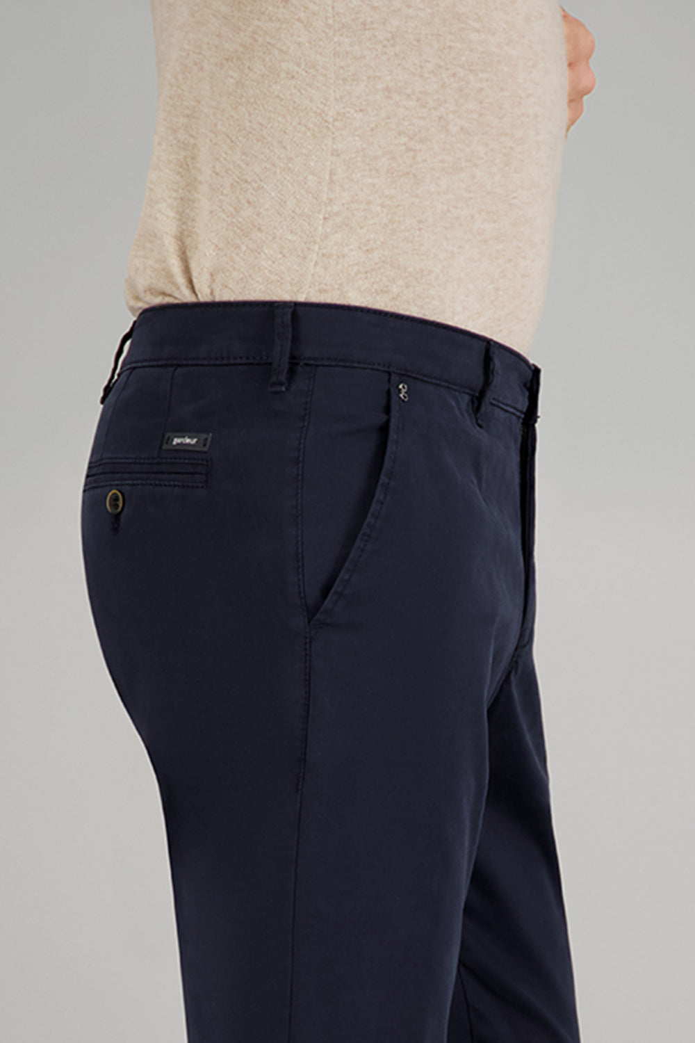 BENITO Chino in navy Pants Gardeur
