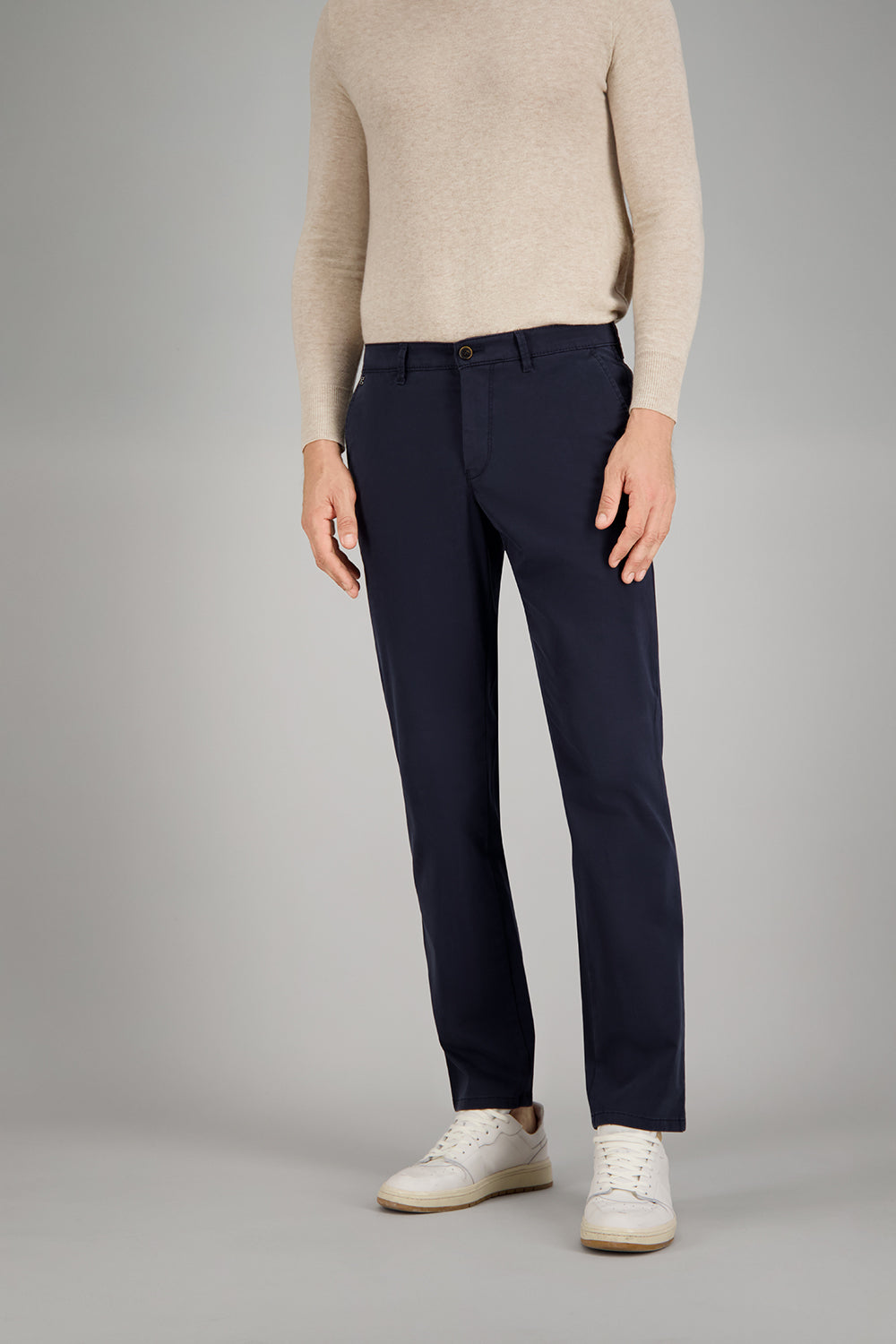 BENITO Chino in navy Pants Gardeur