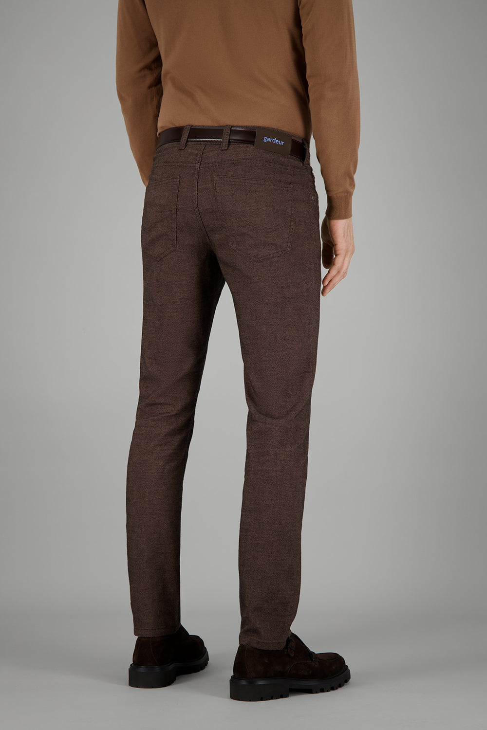 BILL-3 trousers in brown Trousers Gardeur
