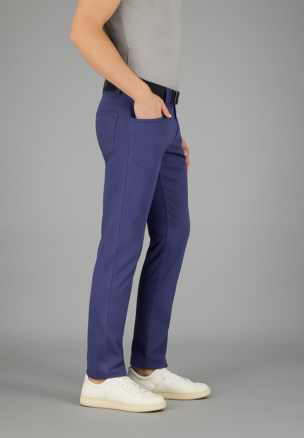 BILL-3 trousers in navy Trousers Gardeur