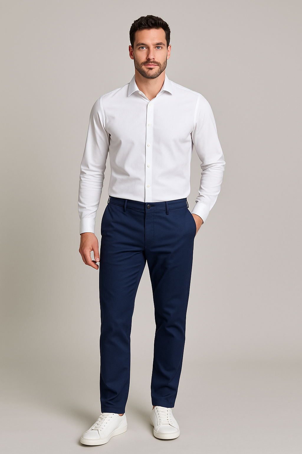 BONO trousers in dark navy Trousers Gardeur