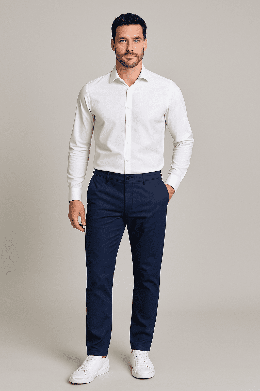 BONO trousers in dark navy Trousers Gardeur