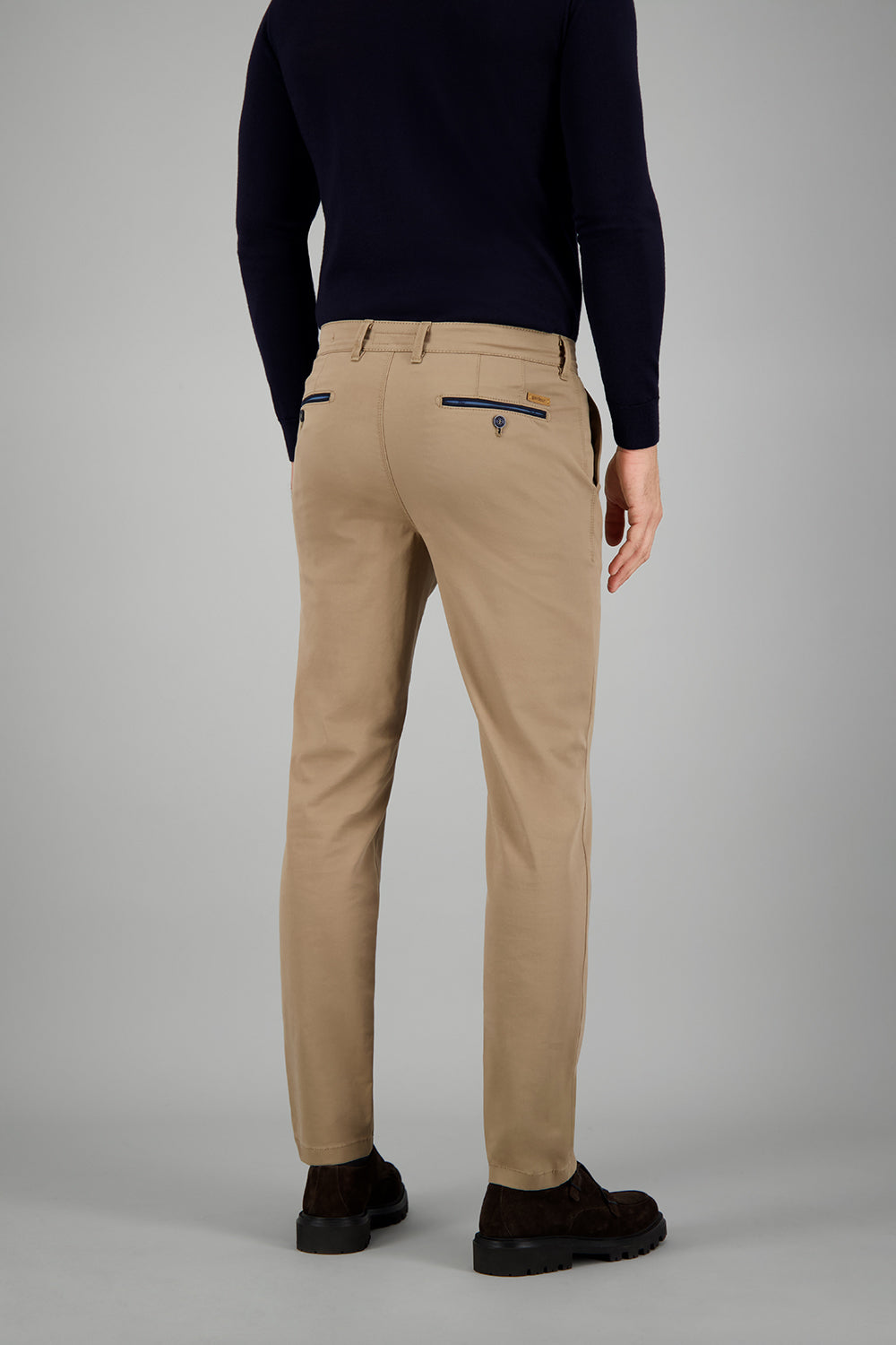 BENNY-3 Chino pants in sand Pants Gardeur
