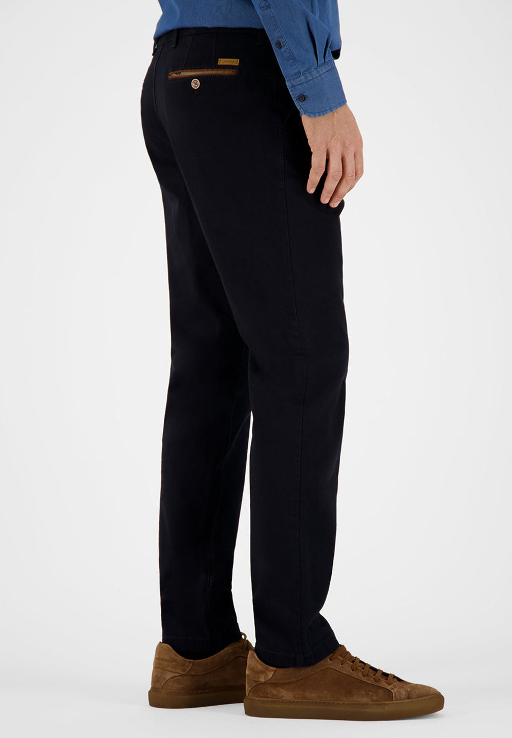 BENNY-3 Chino pants in dark navy Pants Gardeur