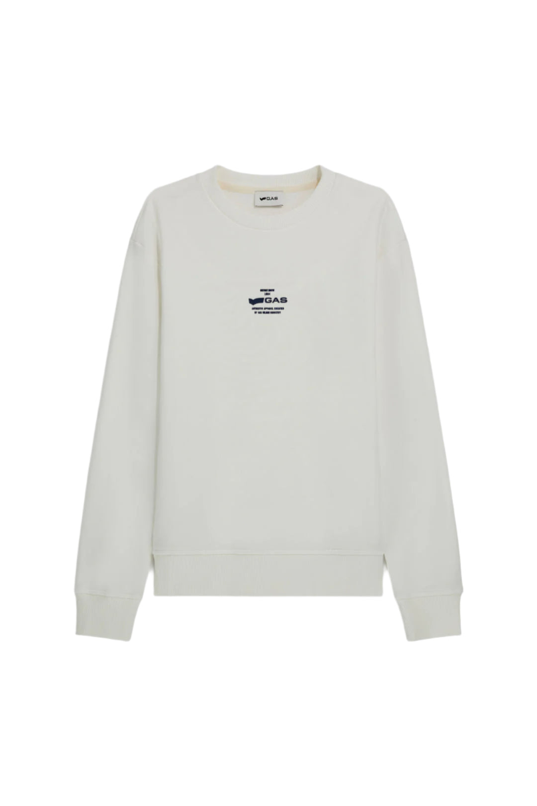 Sven "Gas" Logo in Snow White Sweatshirts GAS