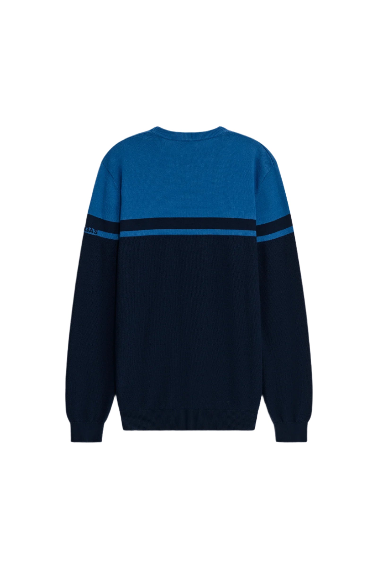 Avier Round Neck in Dark Blue / Navy Blue Sweater GAS