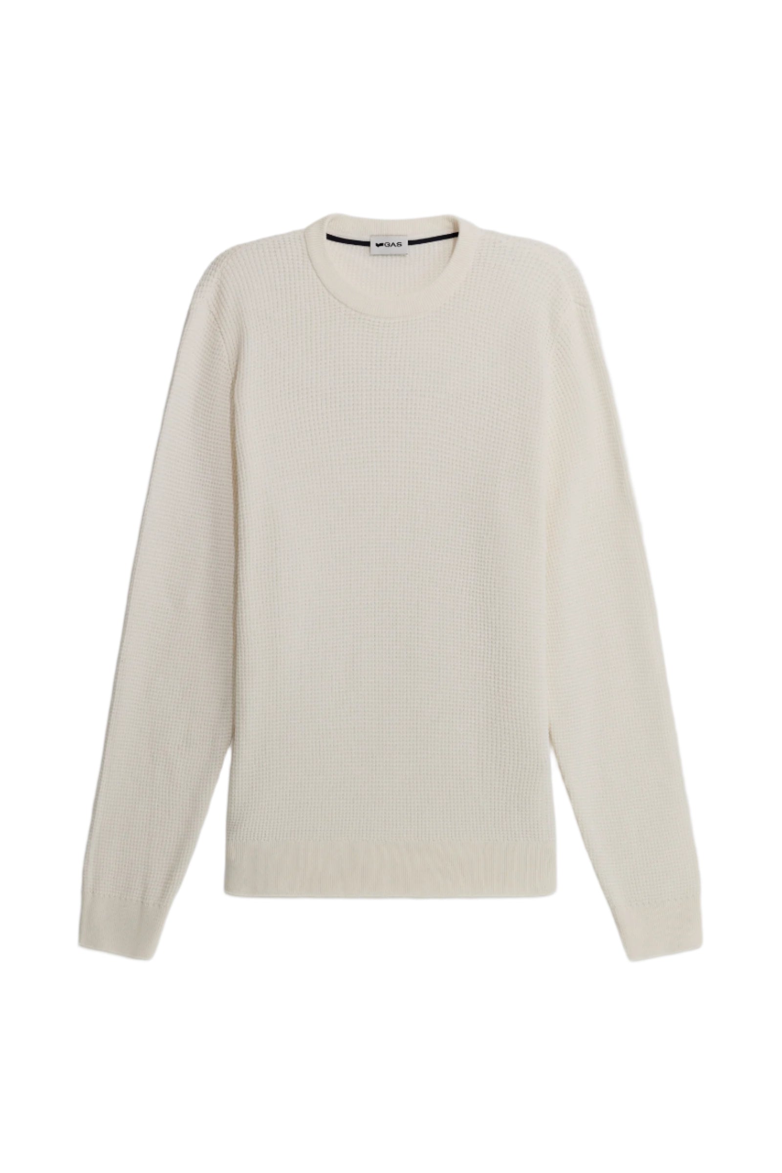 Adyn Round Neck in Snow White Sweater GAS