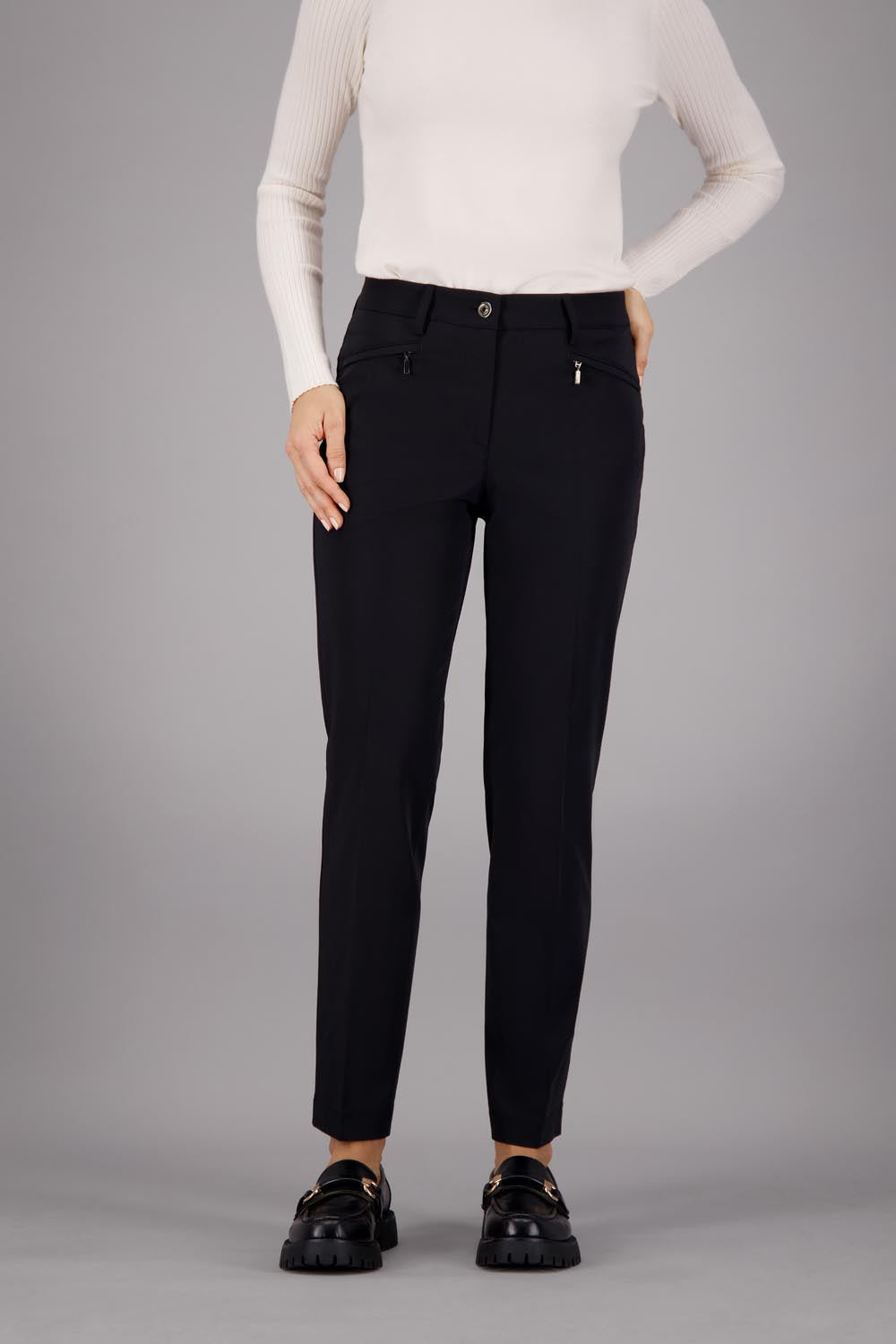 DINA2 trousers in black Trousers Gardeur