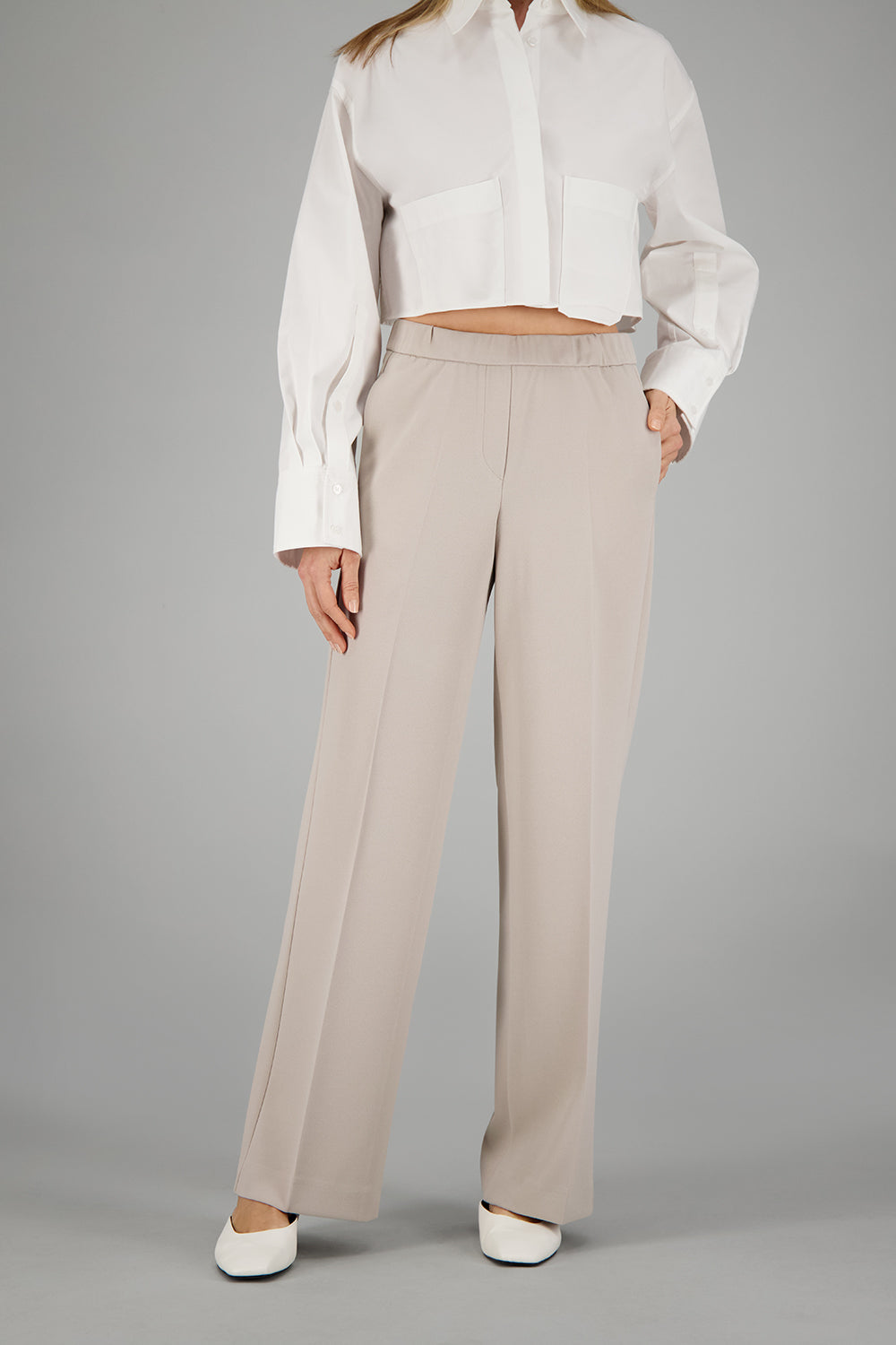 FRANCA800 Pants in light beige Pants Gardeur
