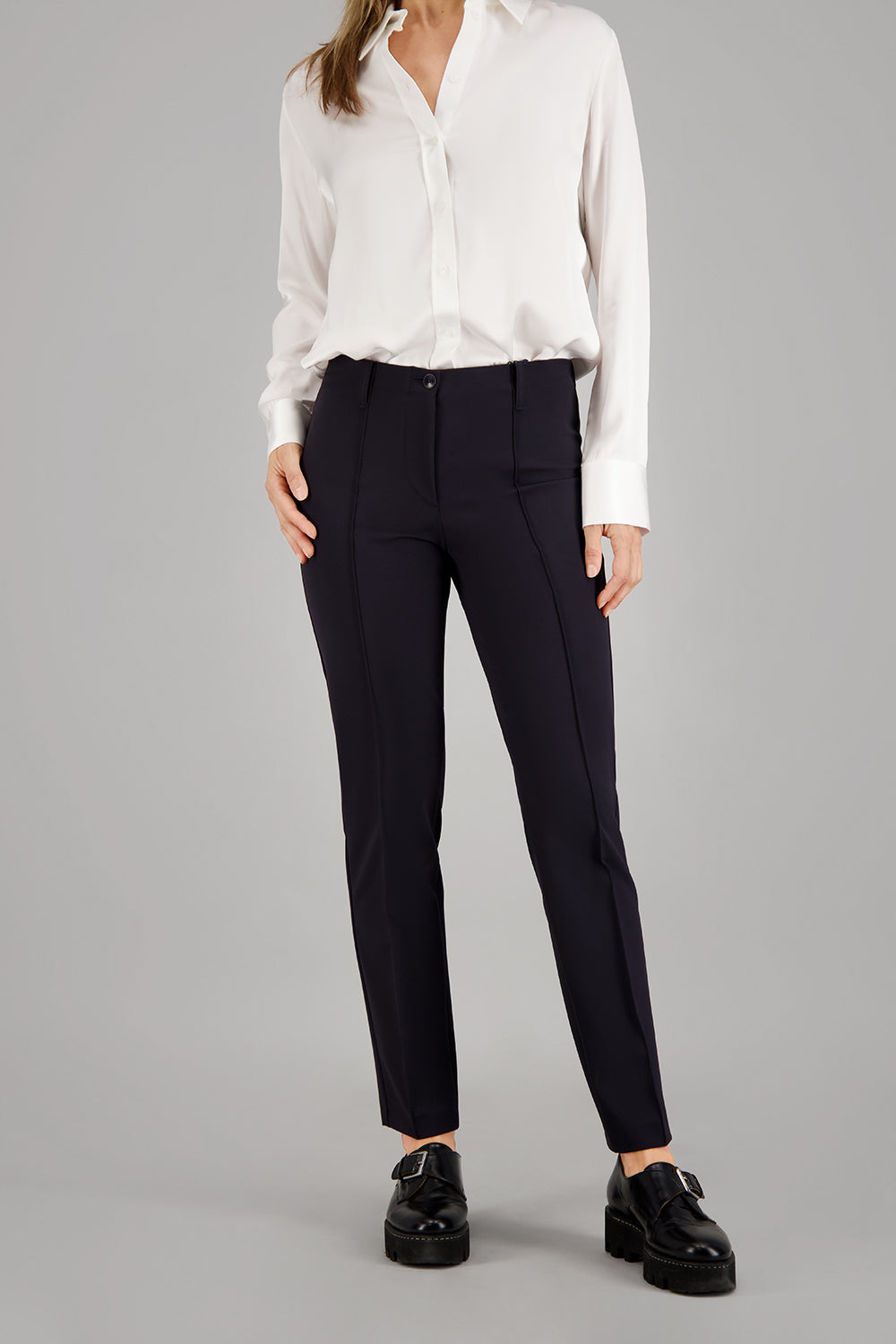 ZENE61 trousers in navy Trousers Gardeur