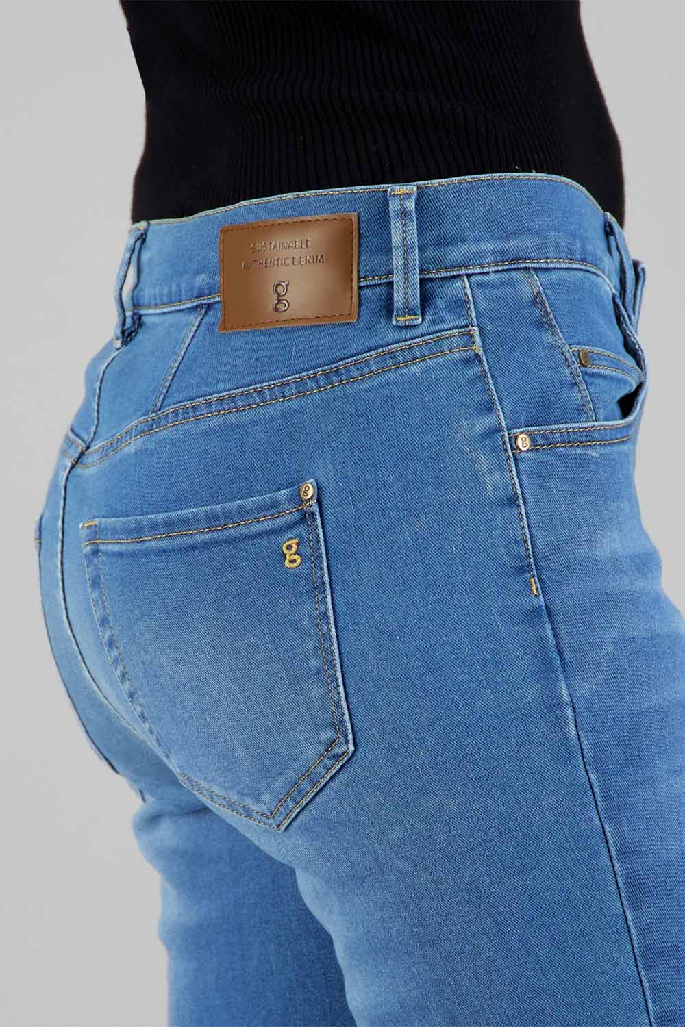 ZURI122 Jeans in Stone Used Jeans Gardeur