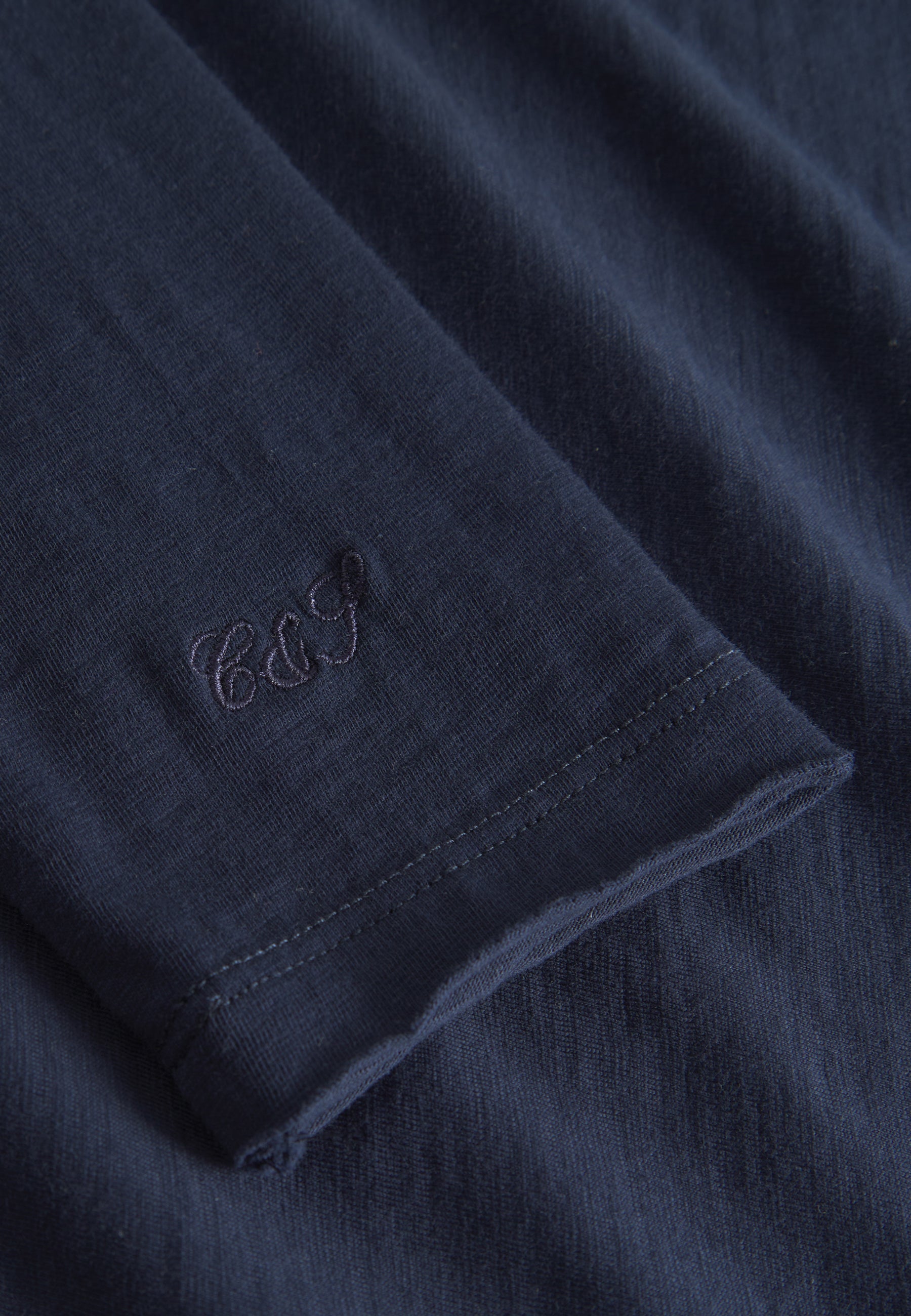 Longsleeve - Slub in Navy Shirts Colours and Sons
