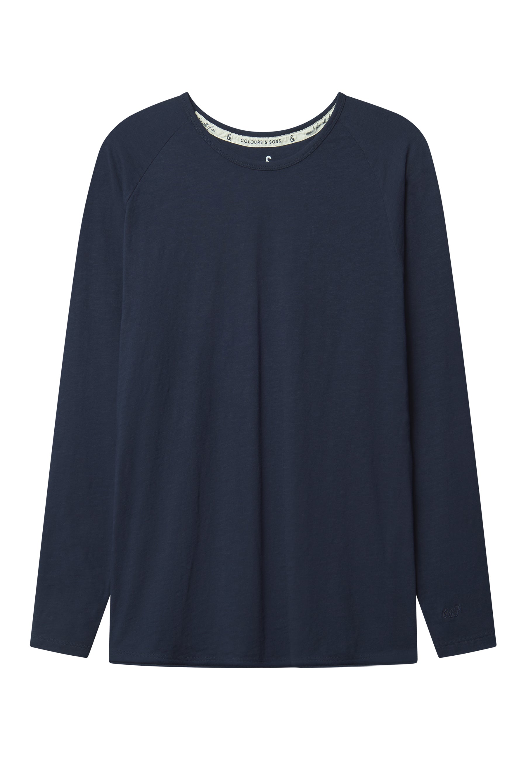 Longsleeve - Slub in Navy Shirts Colours and Sons