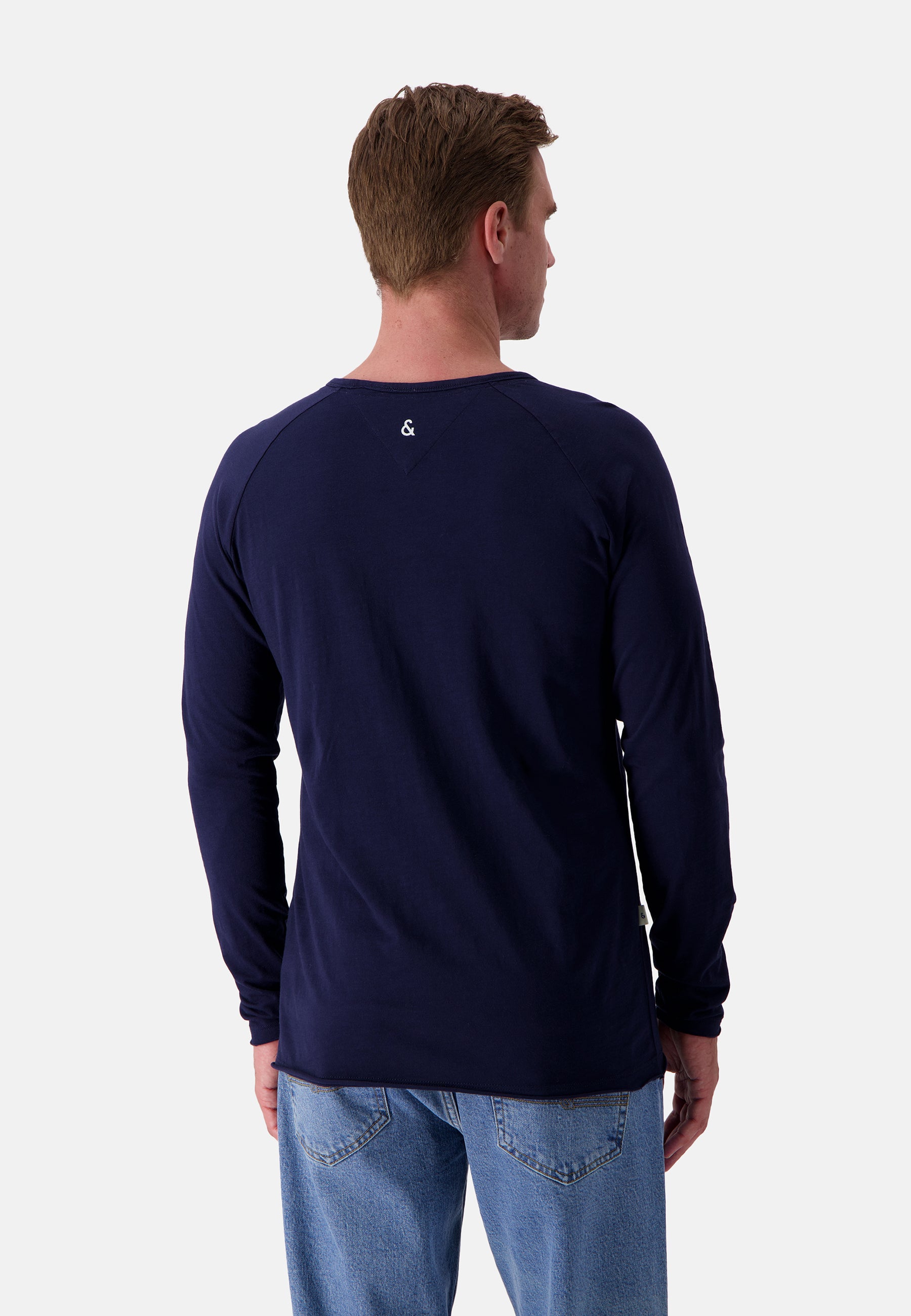 Longsleeve - Slub in Navy Shirts Colours and Sons