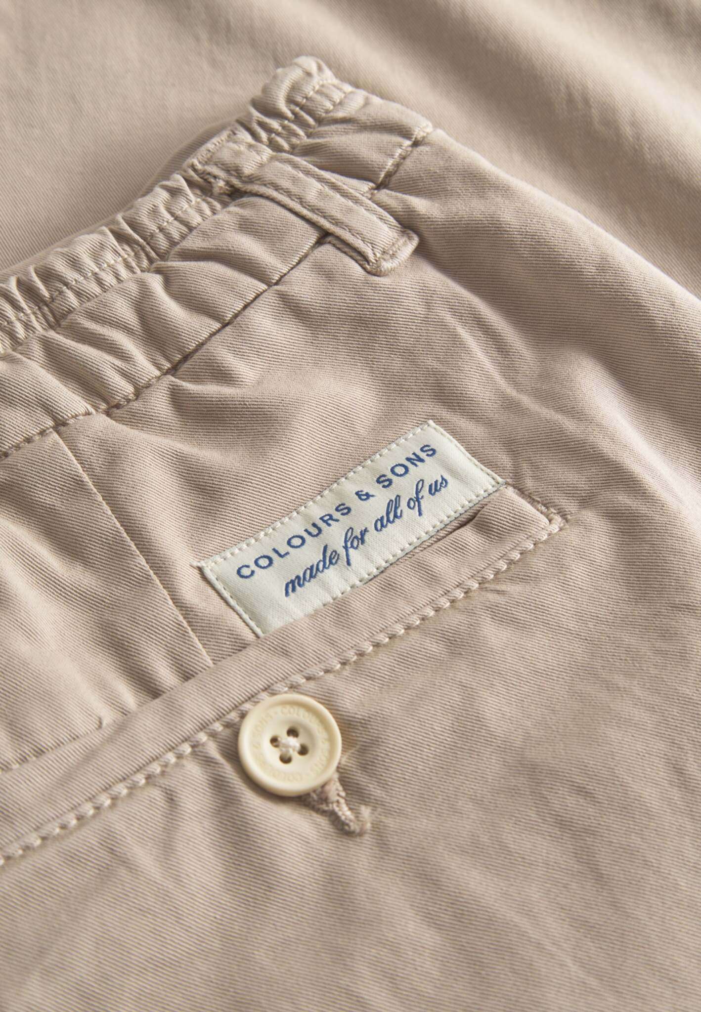 Pants-Cropped Chino in Tent Pants Colours and Sons