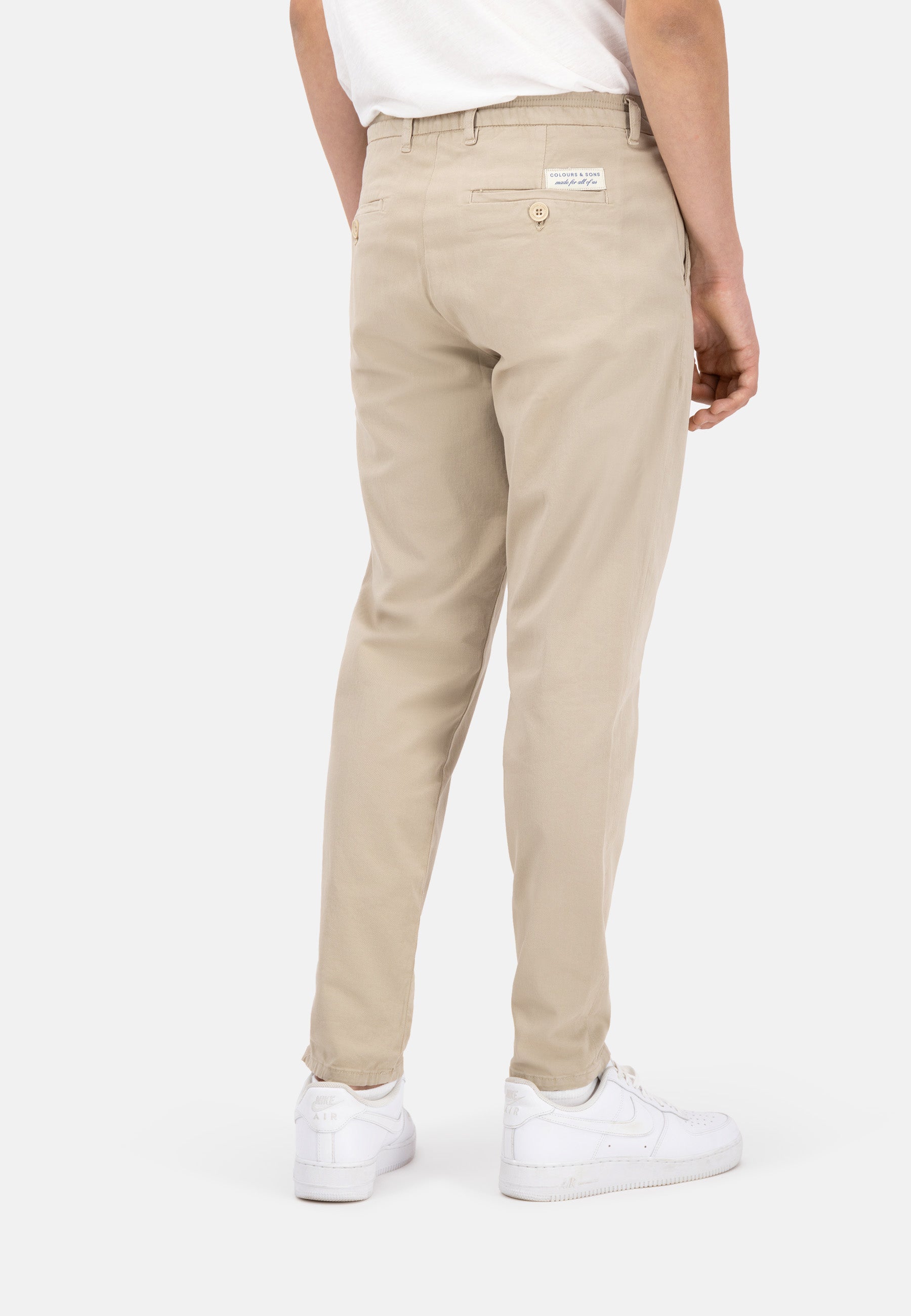 Pants-Cropped Chino in Tent Pants Colours and Sons