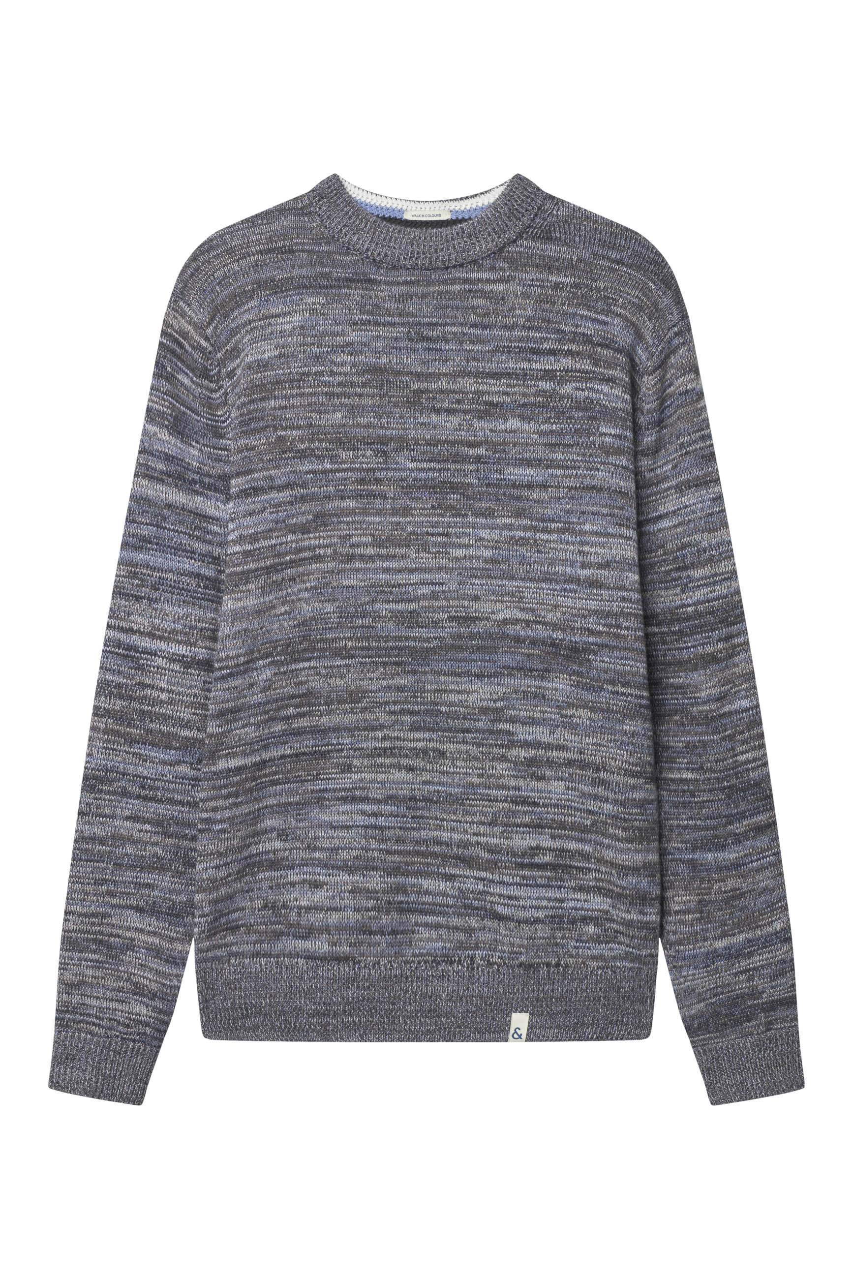 Roundneck Mouliné in Stone Mouliné Sweater Colours and Sons