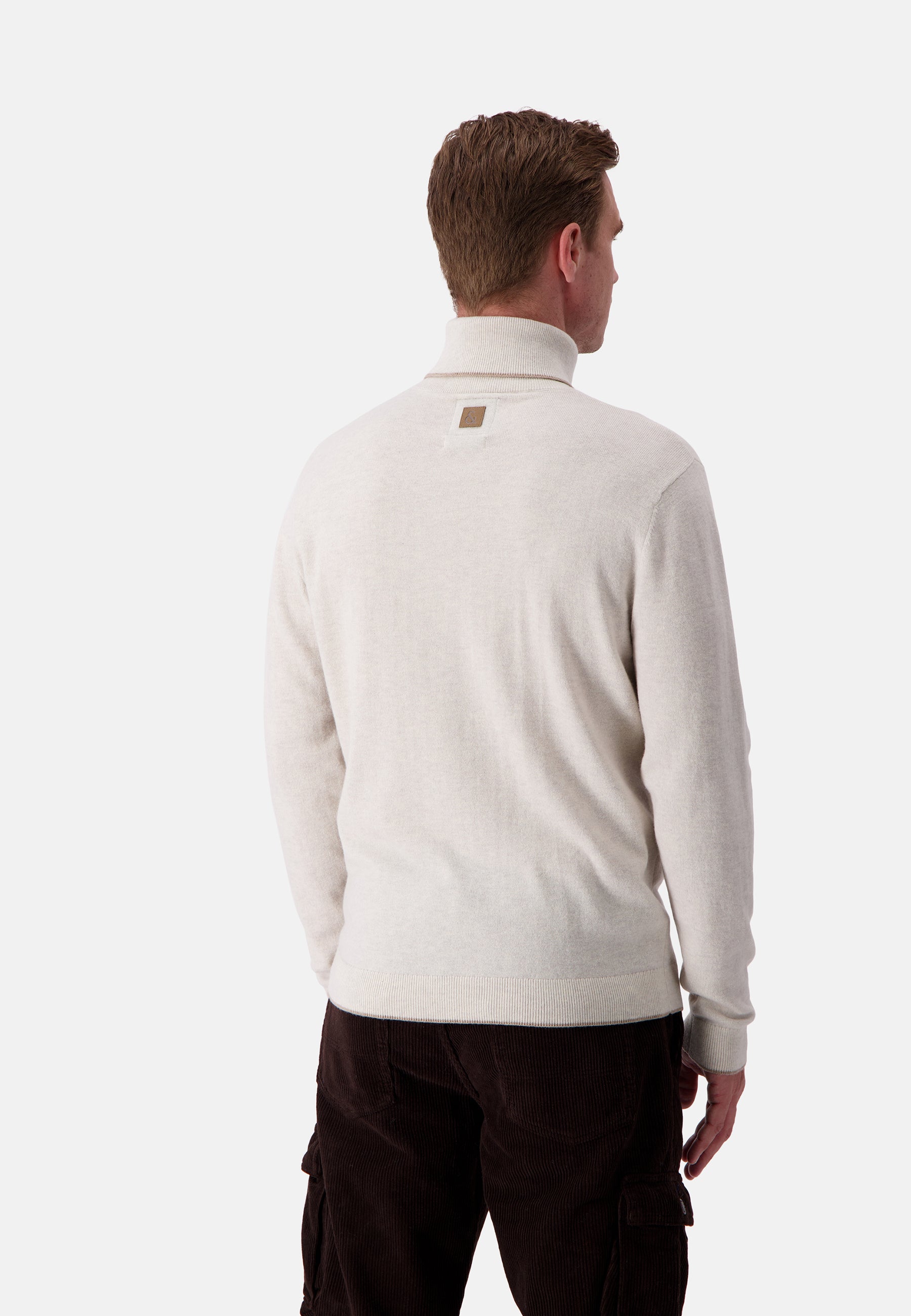 Turtleneck Merino Blend in Offwhite Sweater Colours and Sons