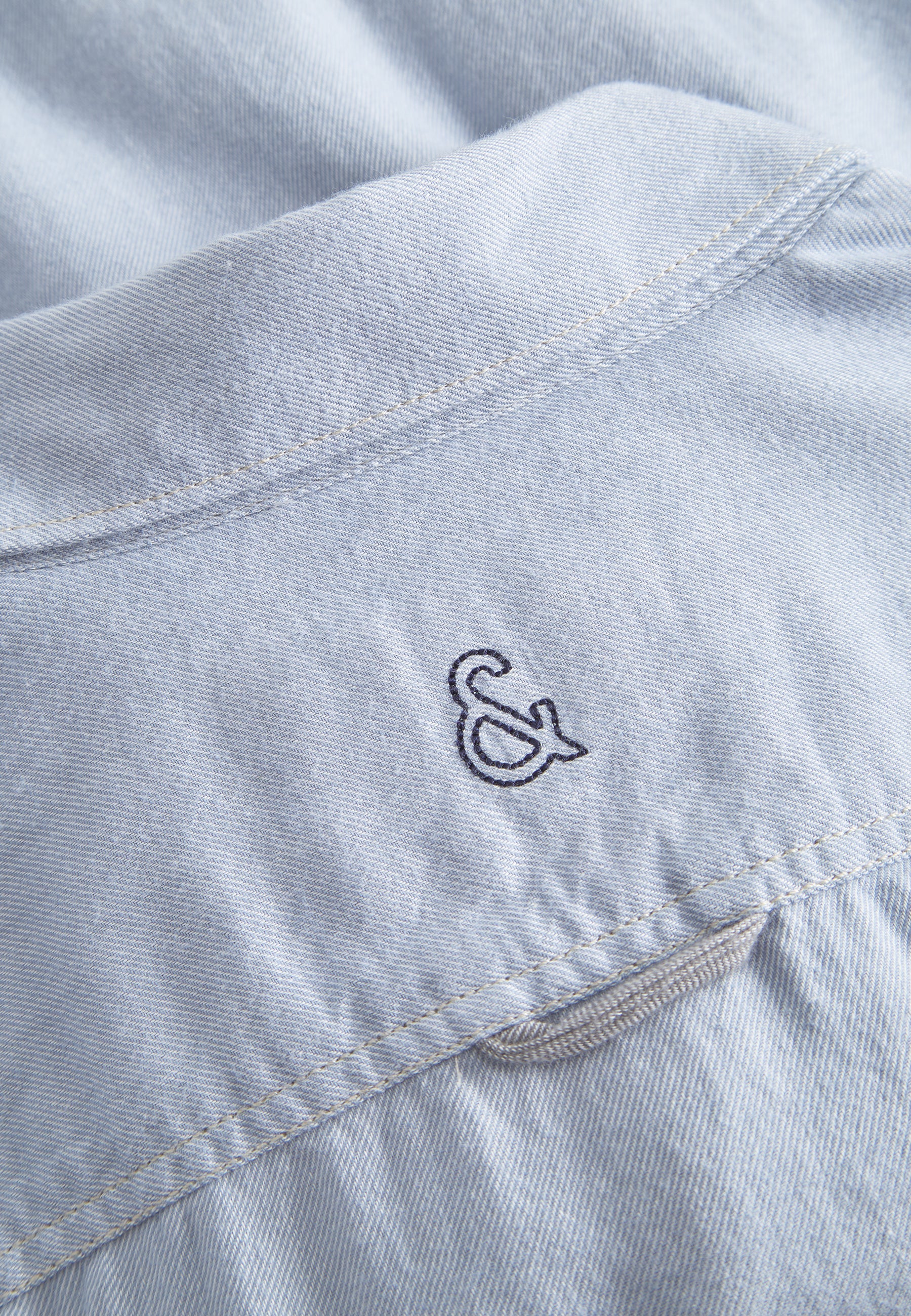 Shirt Brushed Twill in Lake Shirts Colours and Sons