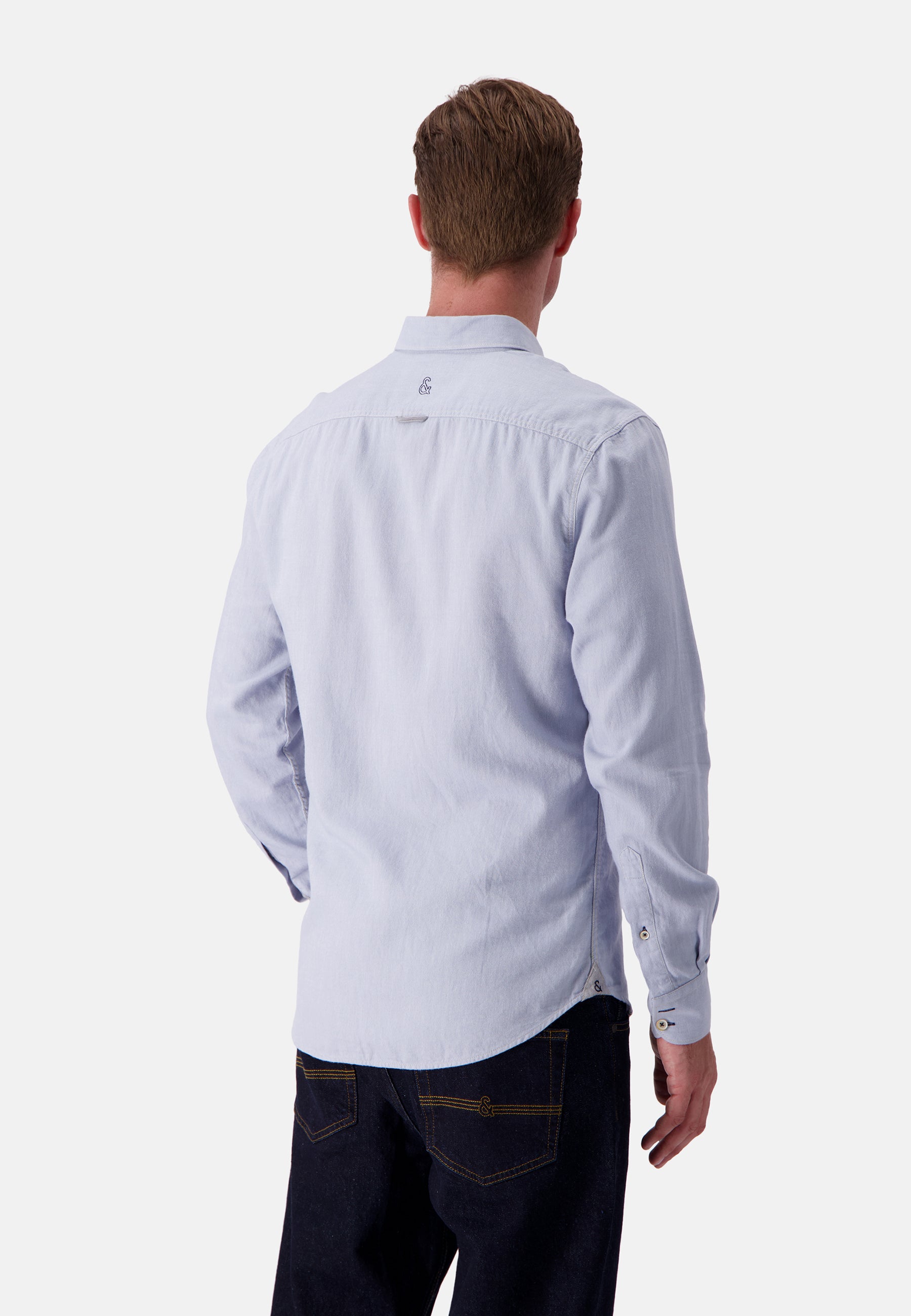 Shirt Brushed Twill in Lake Shirts Colours and Sons