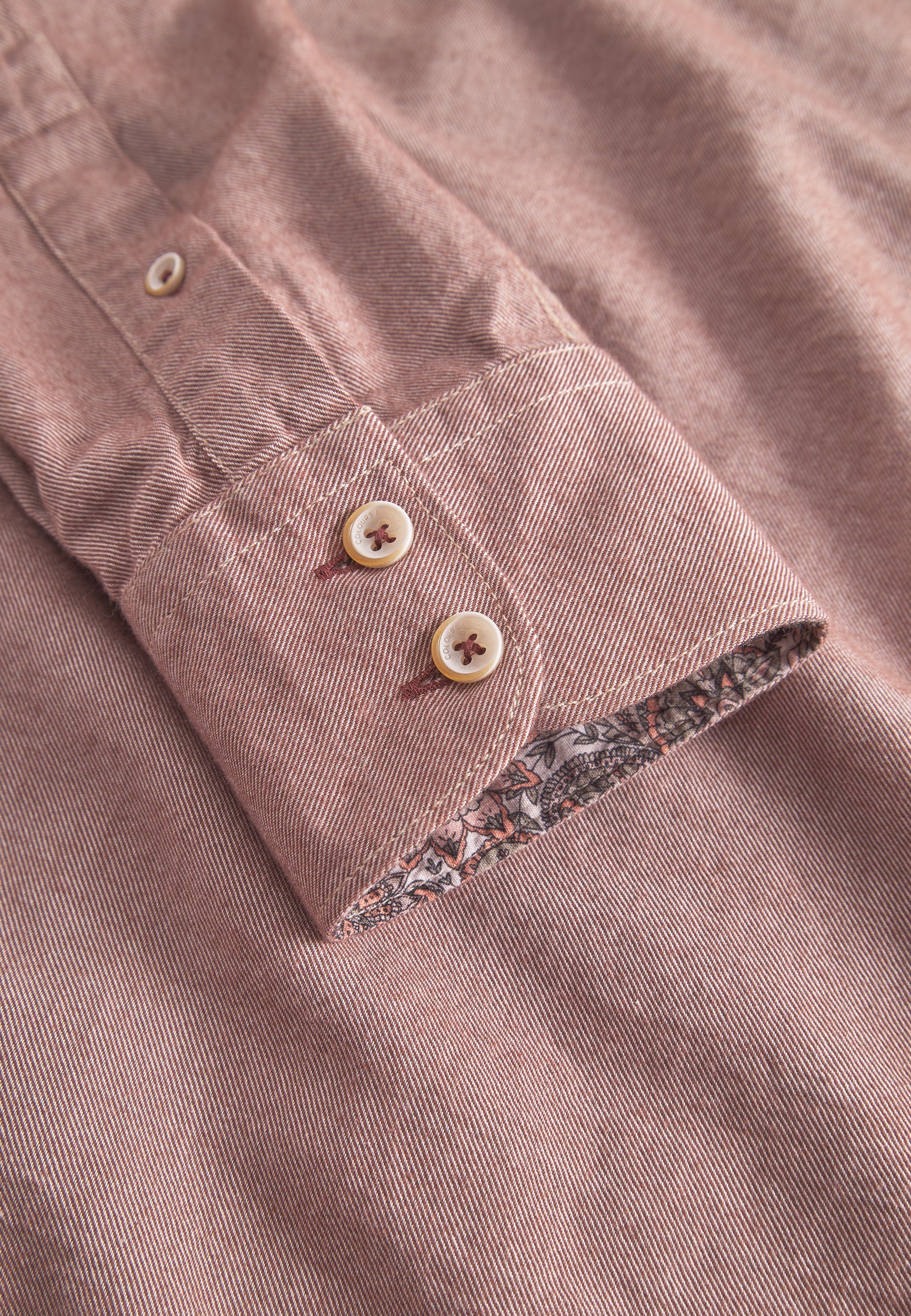 Shirt Brushed Twill in Soil Shirts Colours and Sons