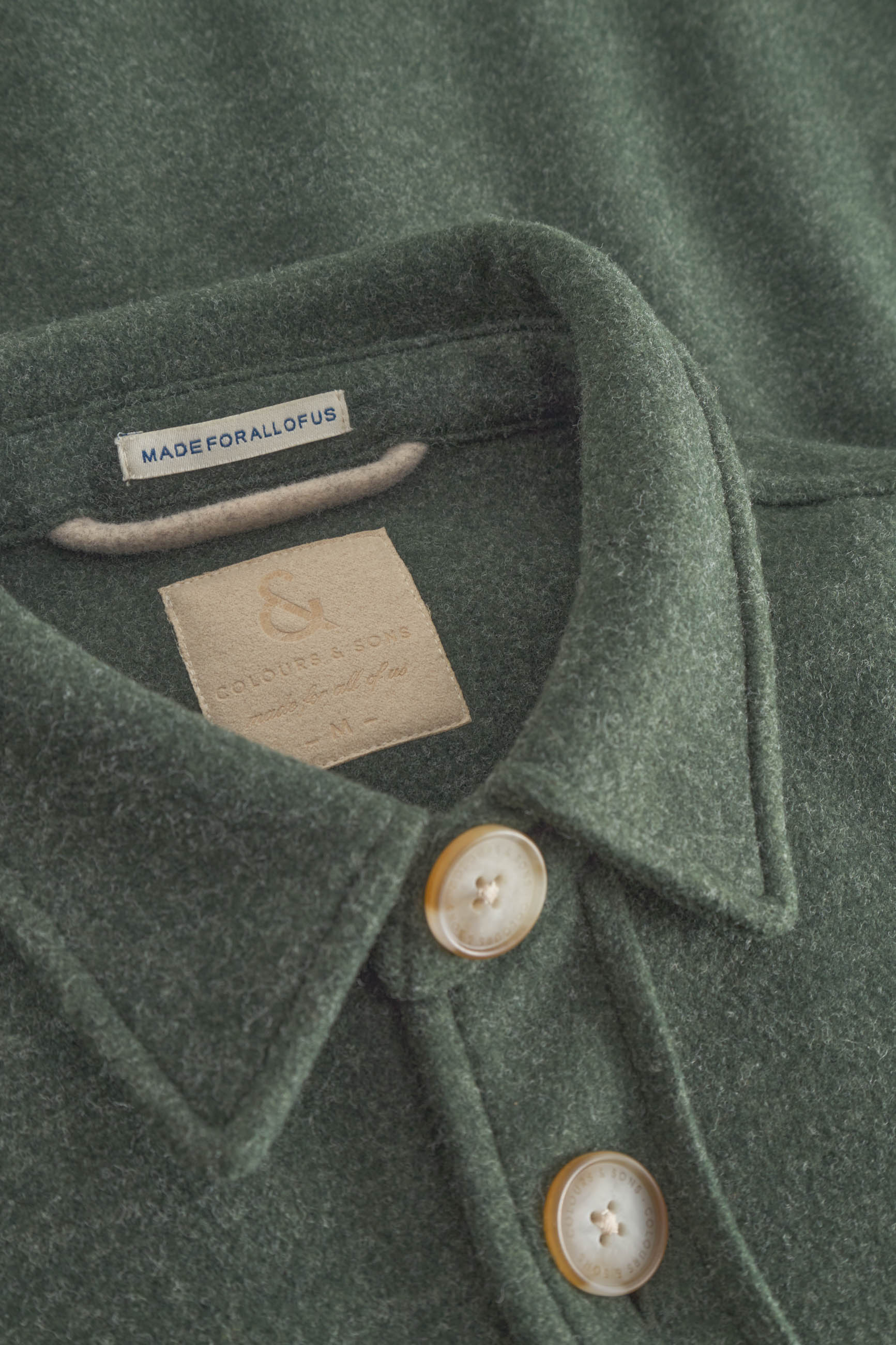 Worker Jacket Soft Touch in Yucca Jackets Colours and Sons