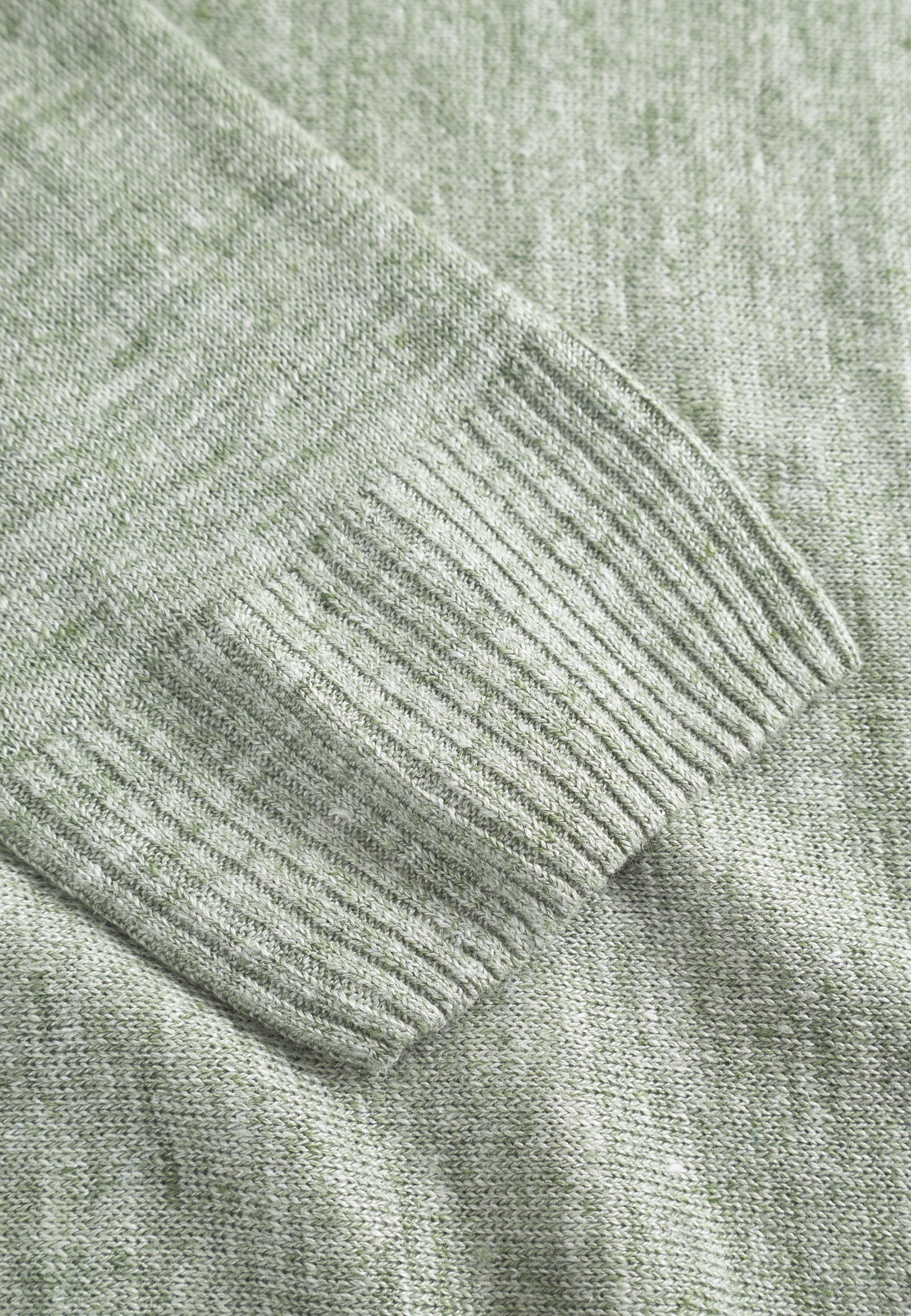 Roundneck Linen in Lime Sweater Colours and Sons