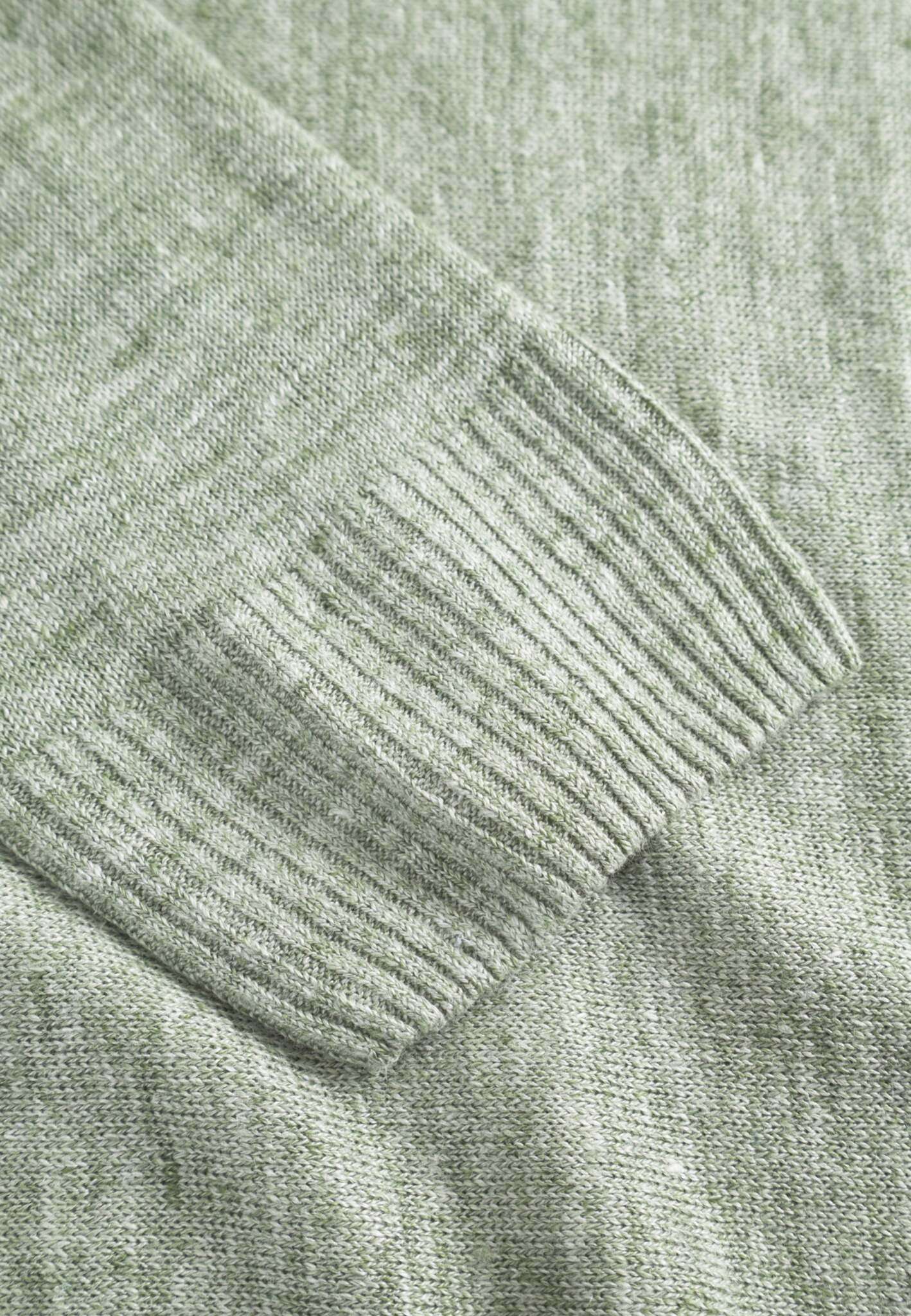 Roundneck Linen in Lime Sweater Colours and Sons