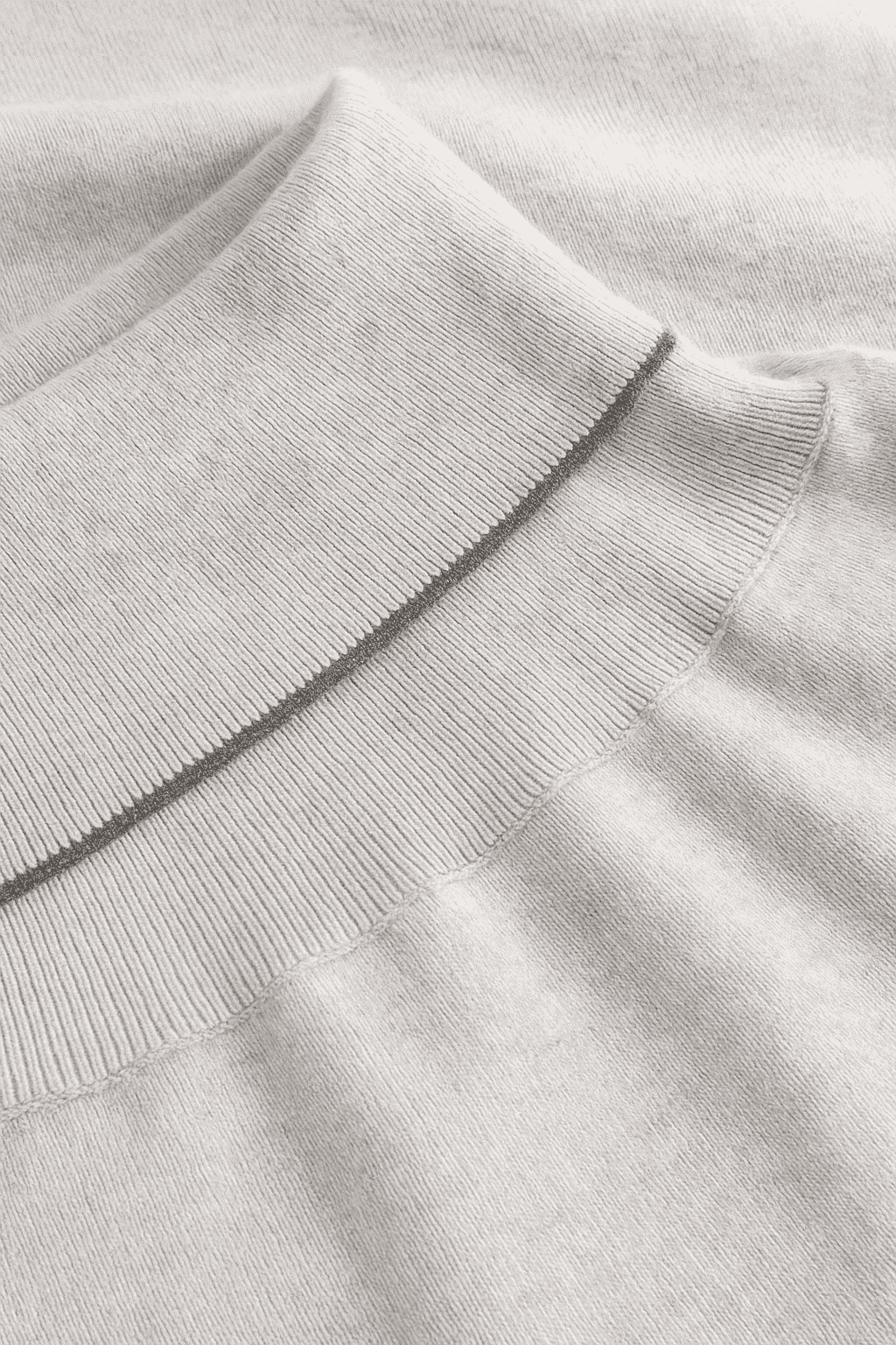 Turleneck merino blend in silver