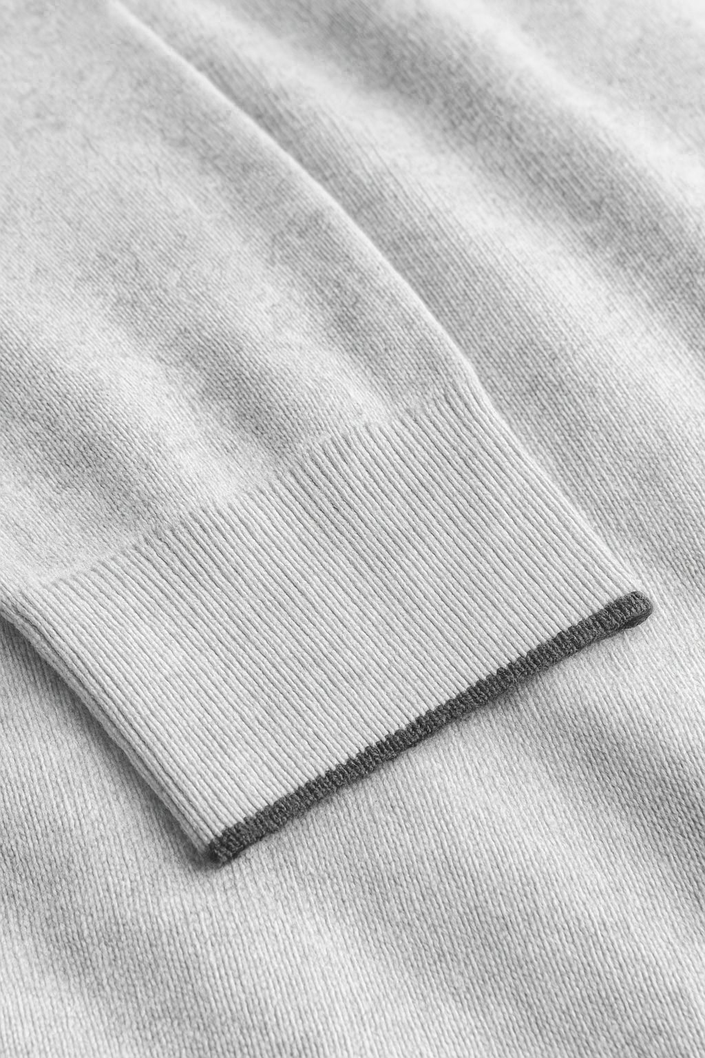 Turleneck merino blend in silver