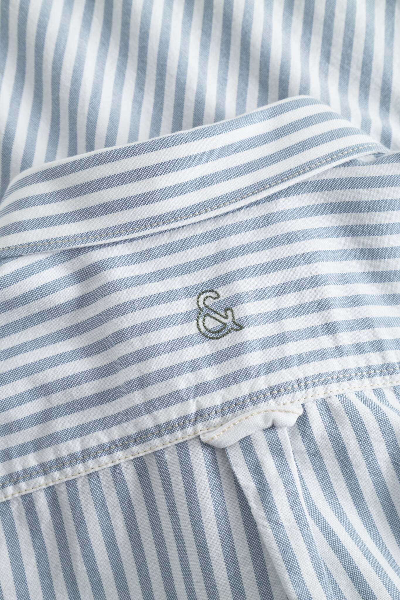 Shirt-Soft Oxford Stripes in Sky Stripes Shirts Colours and Sons