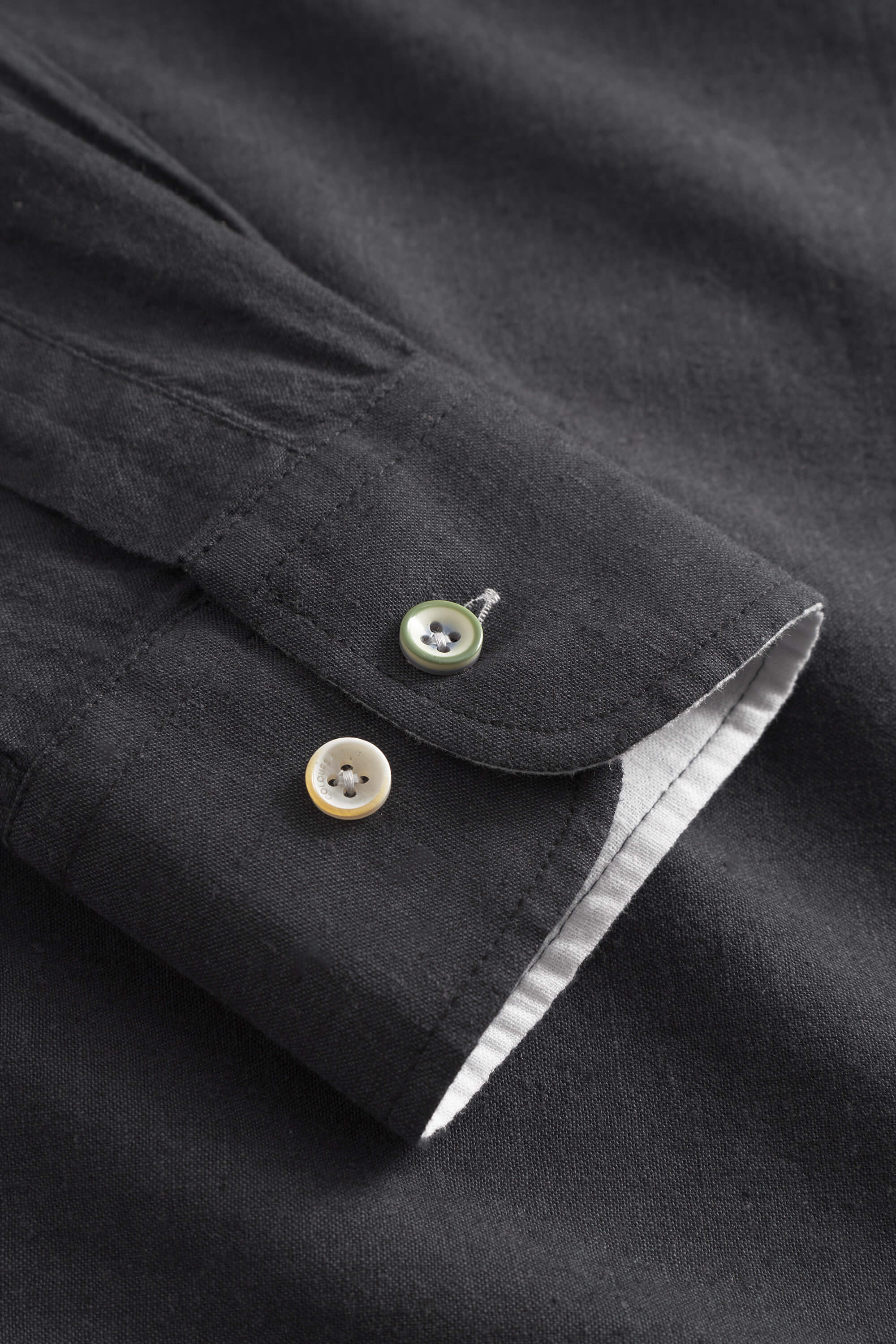 Shirt-Linen Blend Kent in Anthracite Shirts Colours and Sons