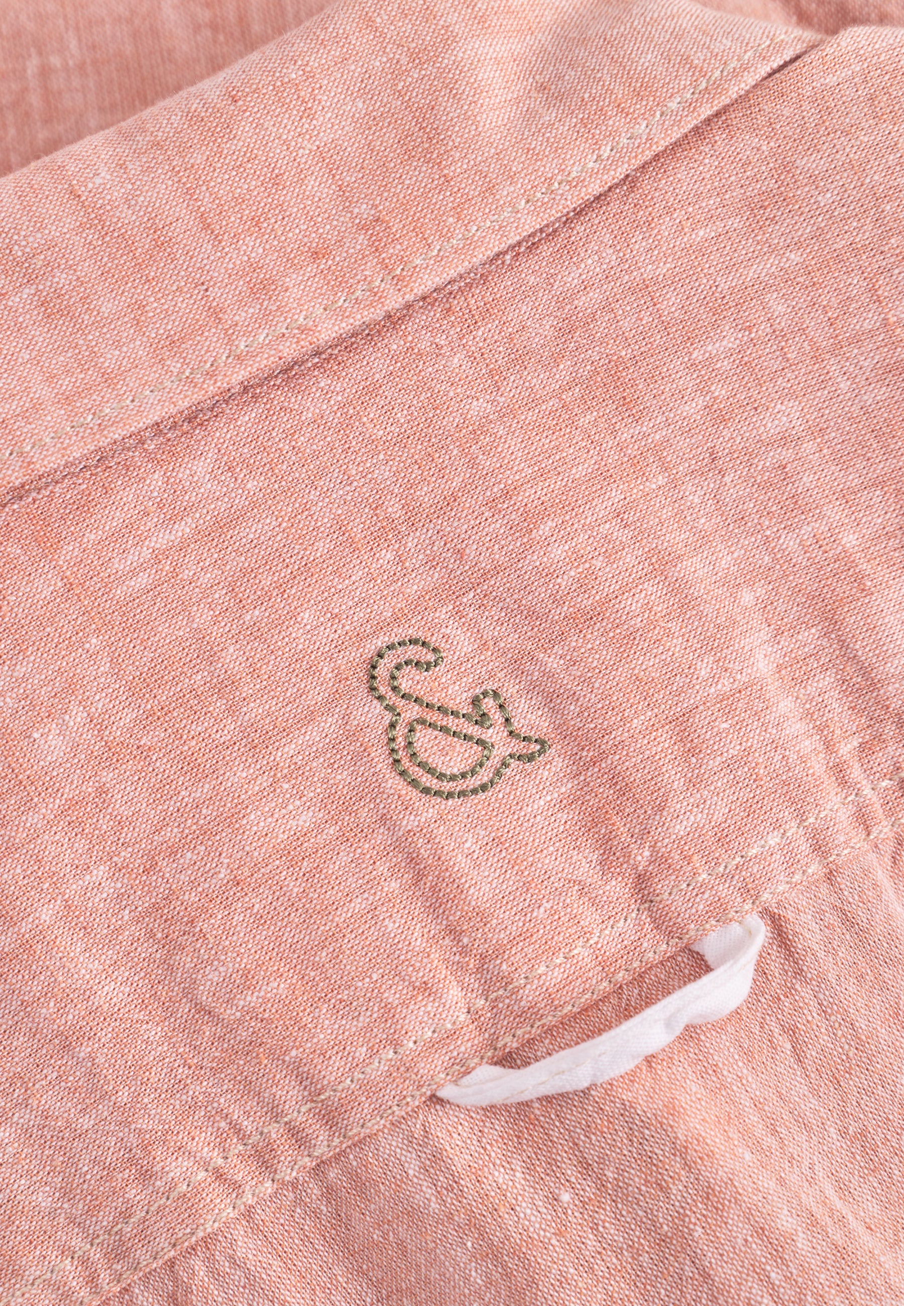 Shirt-Linen Blend Kent in Clay Shirts Colours and Sons