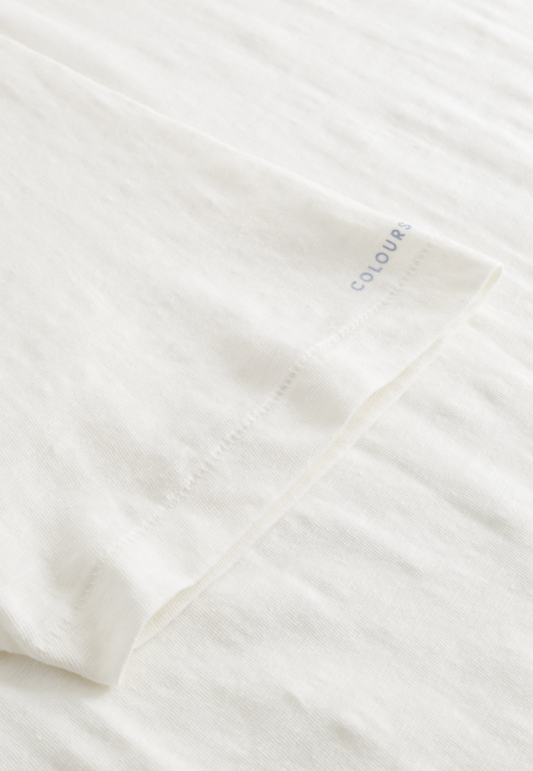 T-Shirt-Linen Blend in White T-Shirts Colours and Sons