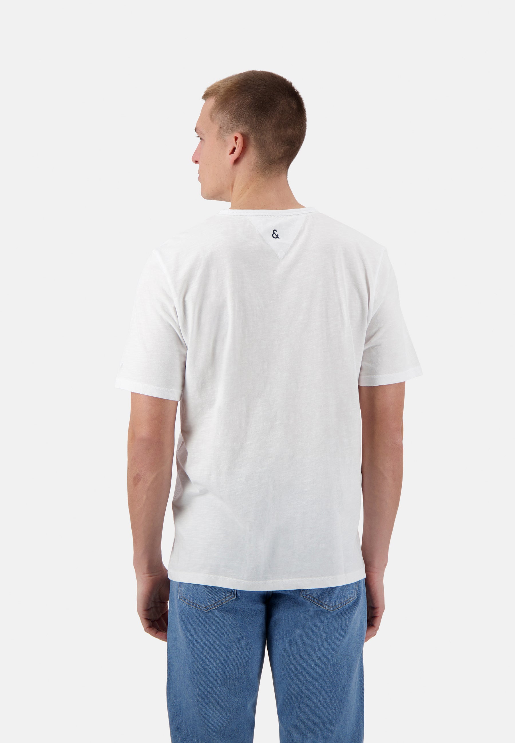 T-Shirt - Slub in White T-Shirts Colours and Sons